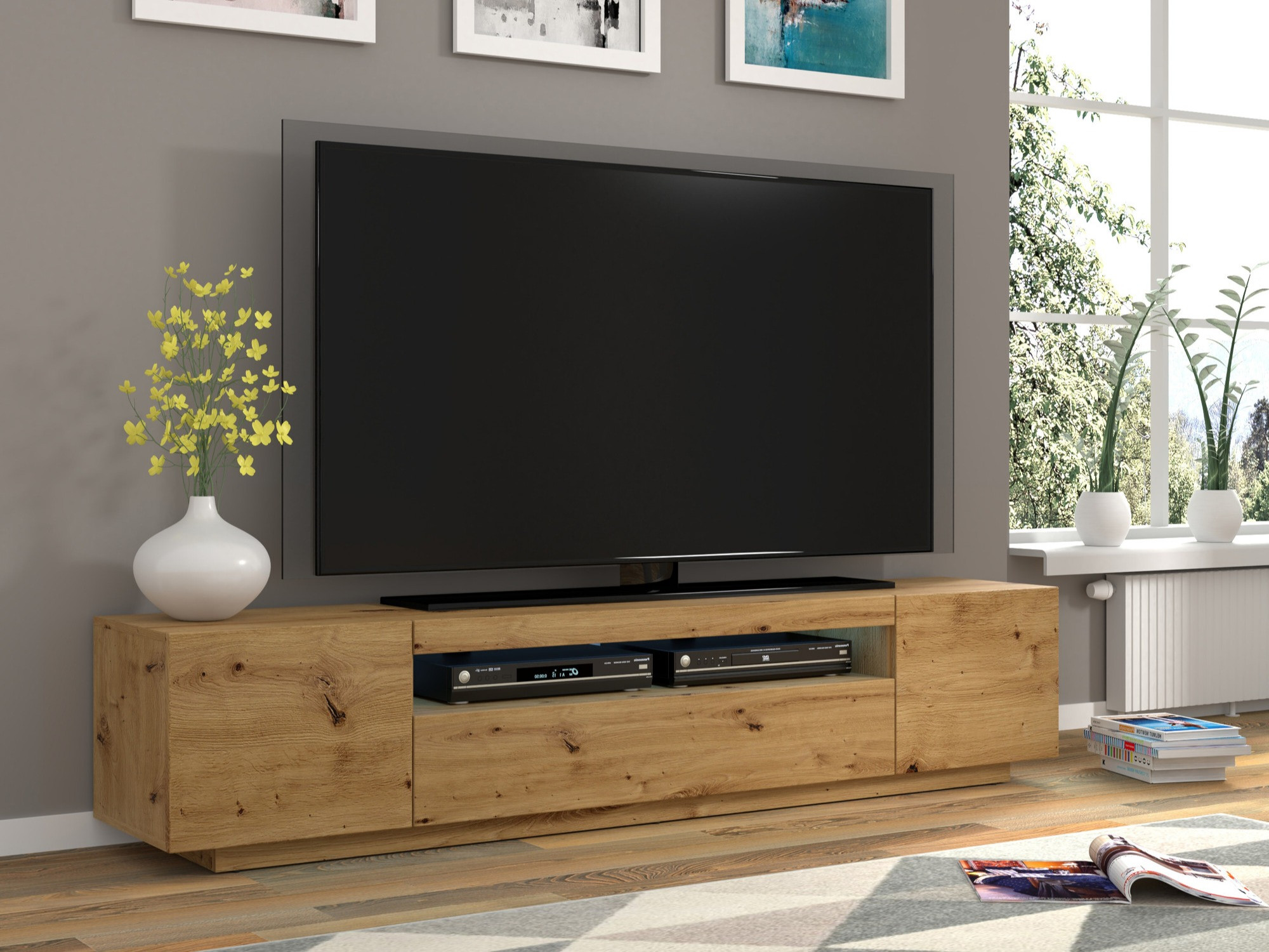 TV-alus Morteo 104 (Artisan tamm)