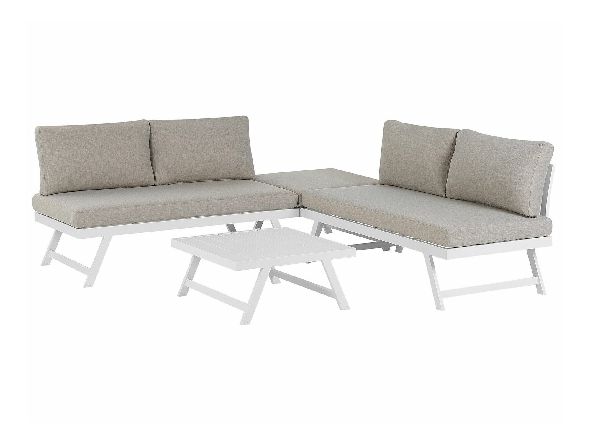 Aiamööblikomplekt Berwyn 1960 (Valge)