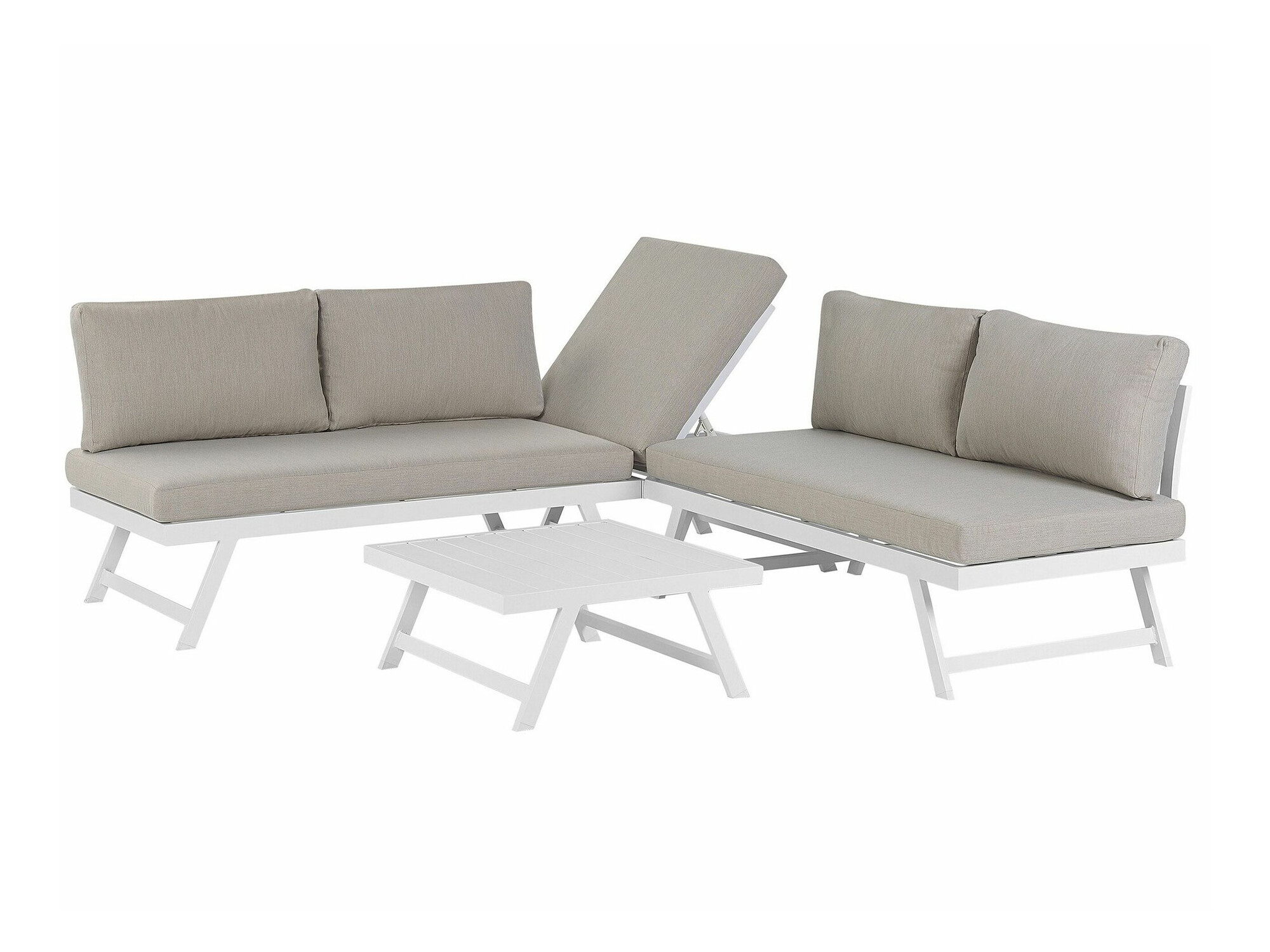 Aiamööblikomplekt Berwyn 1960 (Valge)