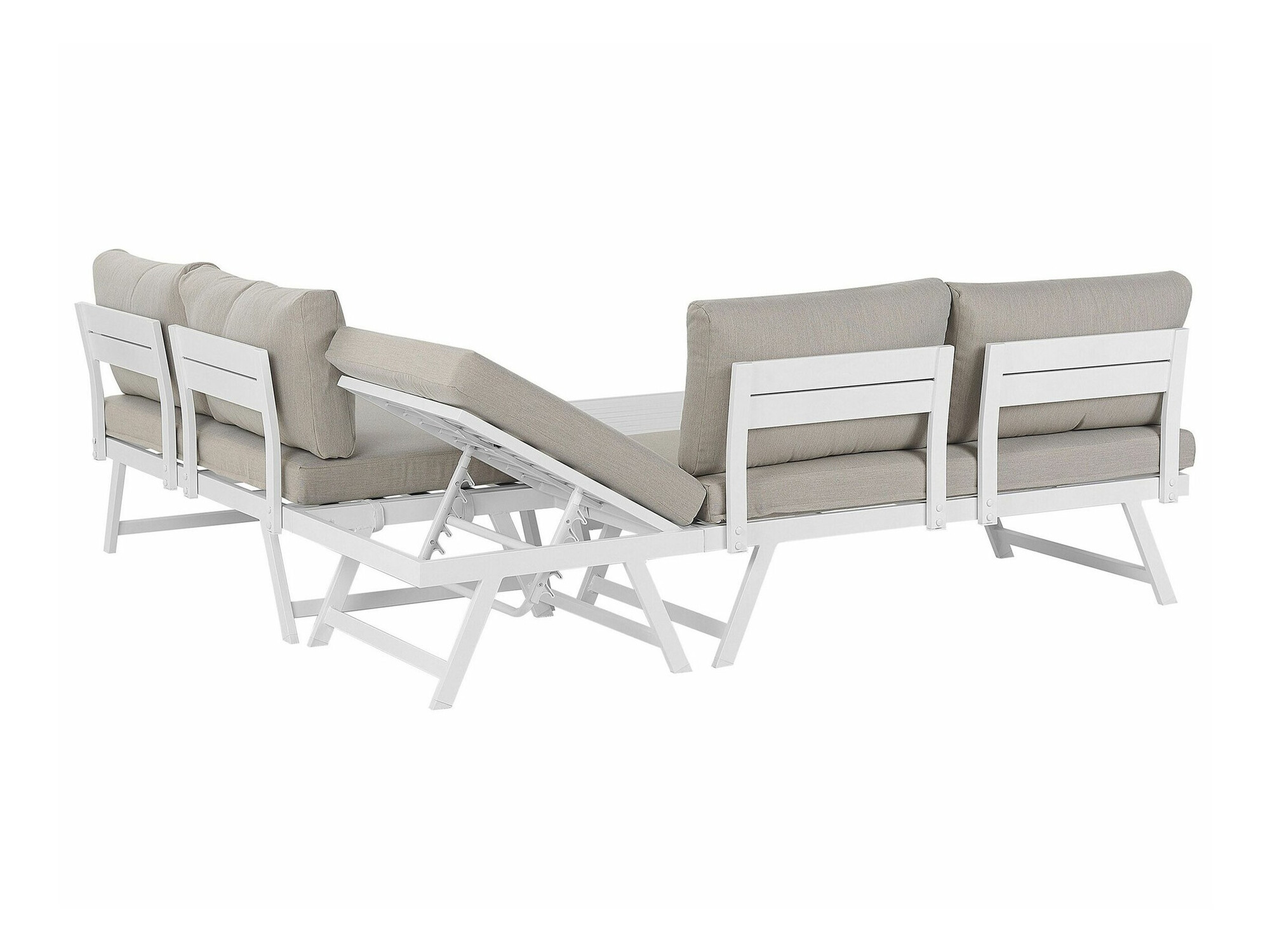 Aiamööblikomplekt Berwyn 1960 (Valge)