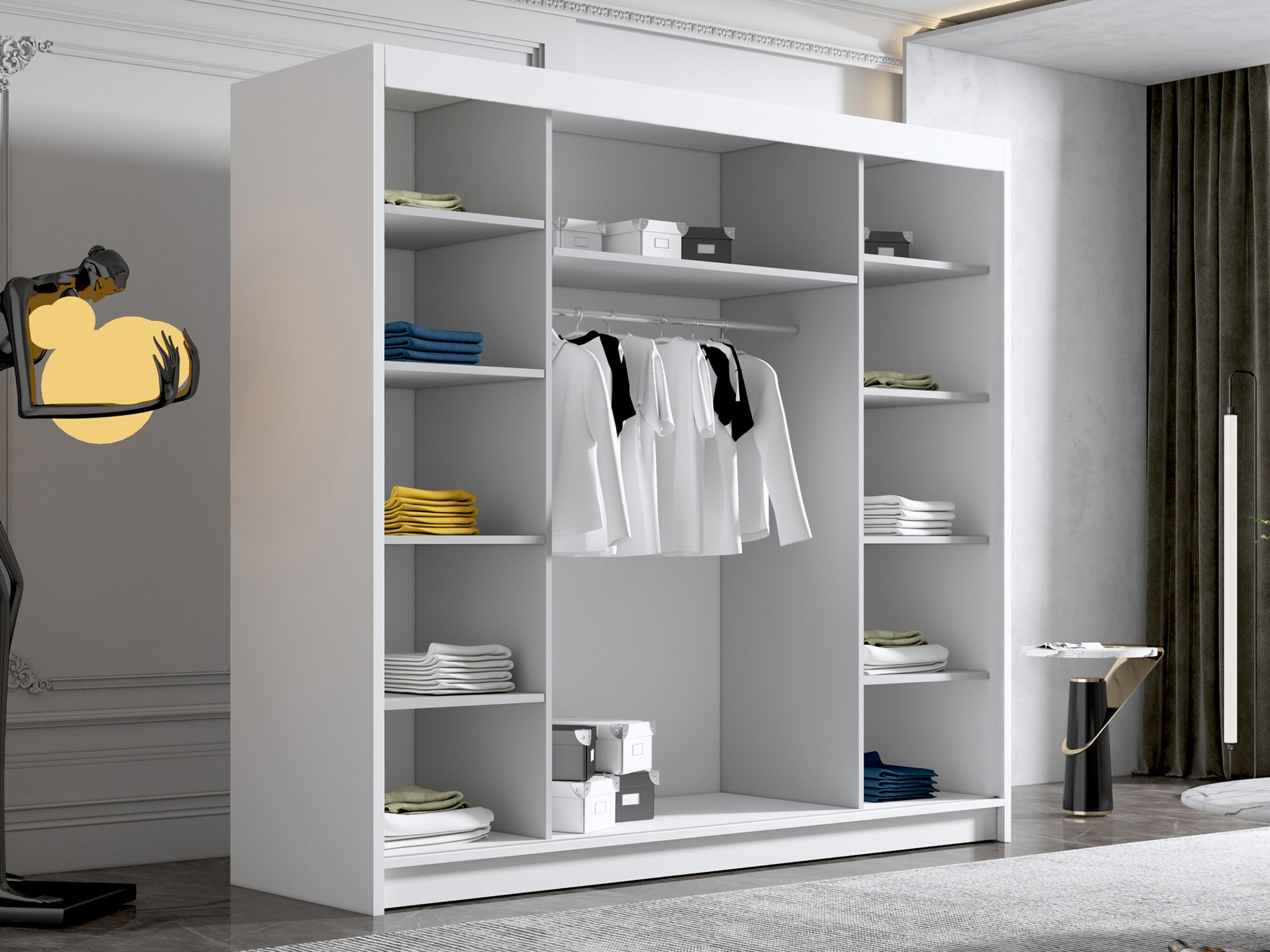 Riidekapp Closico Plenor VI (Kašmiir)