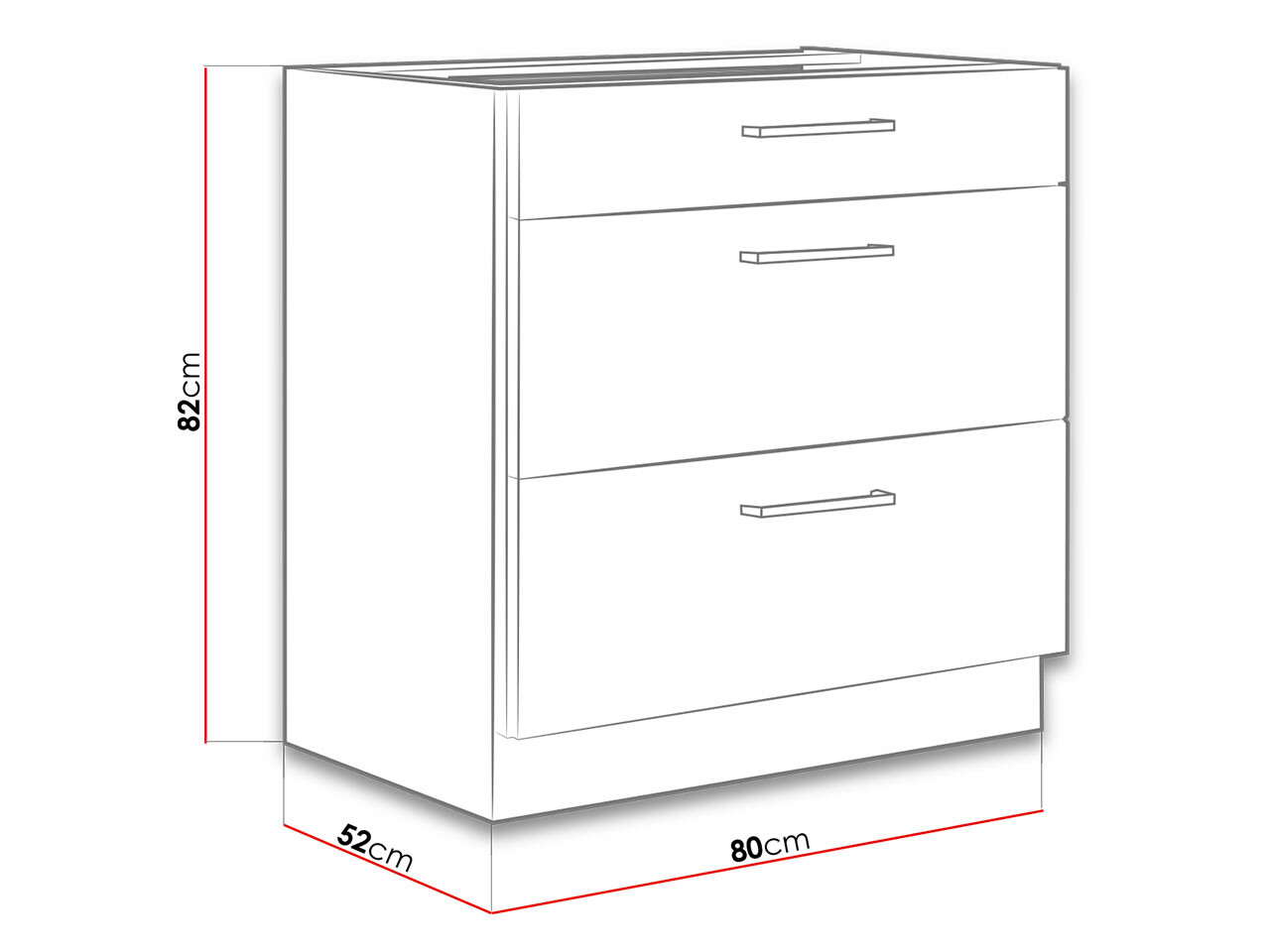 Sahtlitega moodulkapp Wood Dark 103