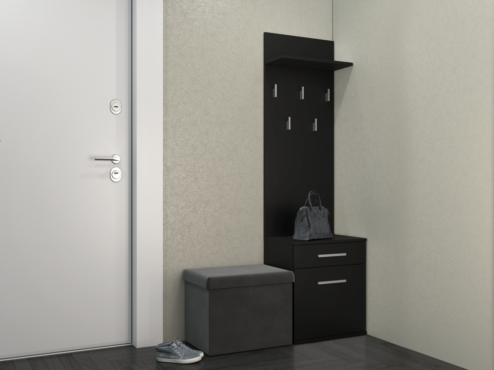 Esikukomplekt Mandeville 129 (Matt must)