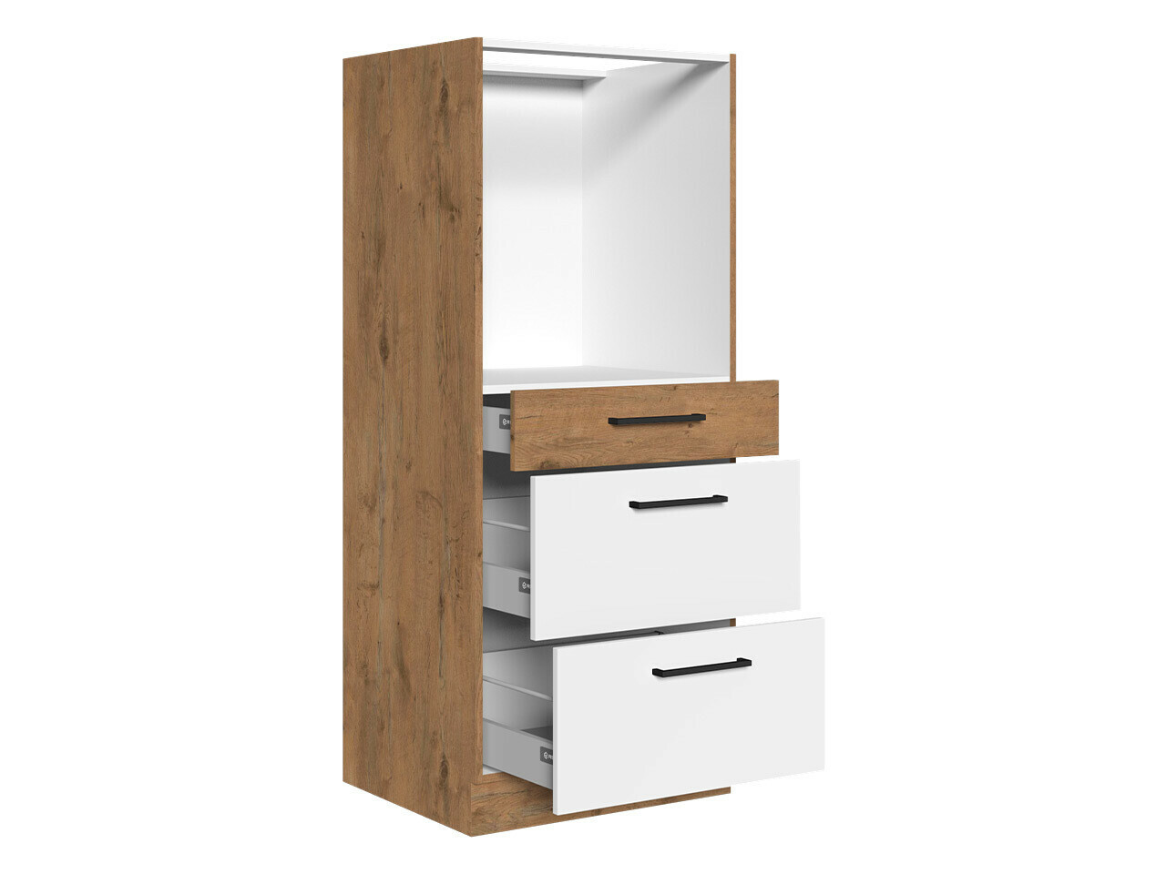 Moodulkapp sisseehitatud seadmete jaoks Wood Grey 102