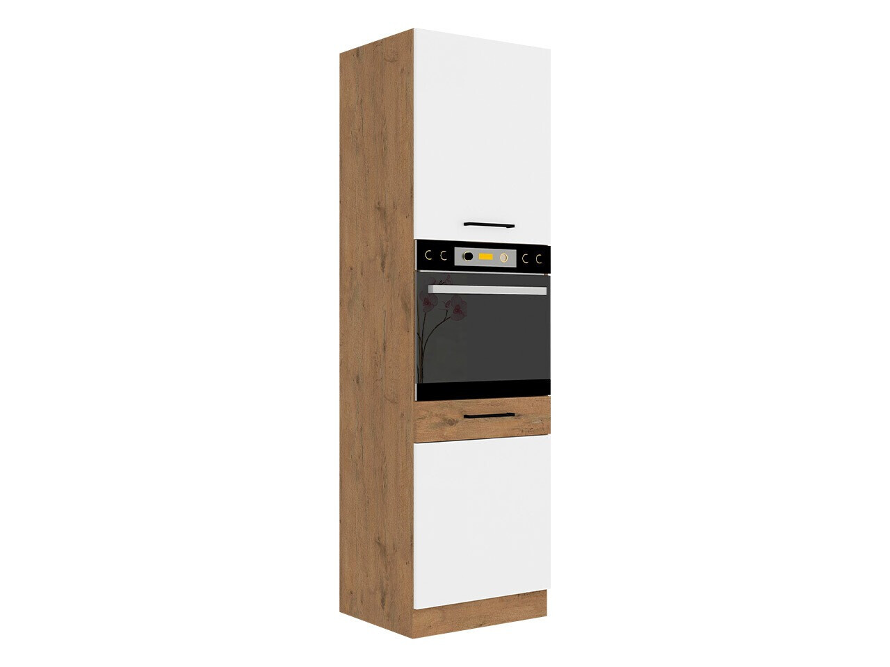 Moodulkapp sisseehitatud seadmete jaoks Wood White 113