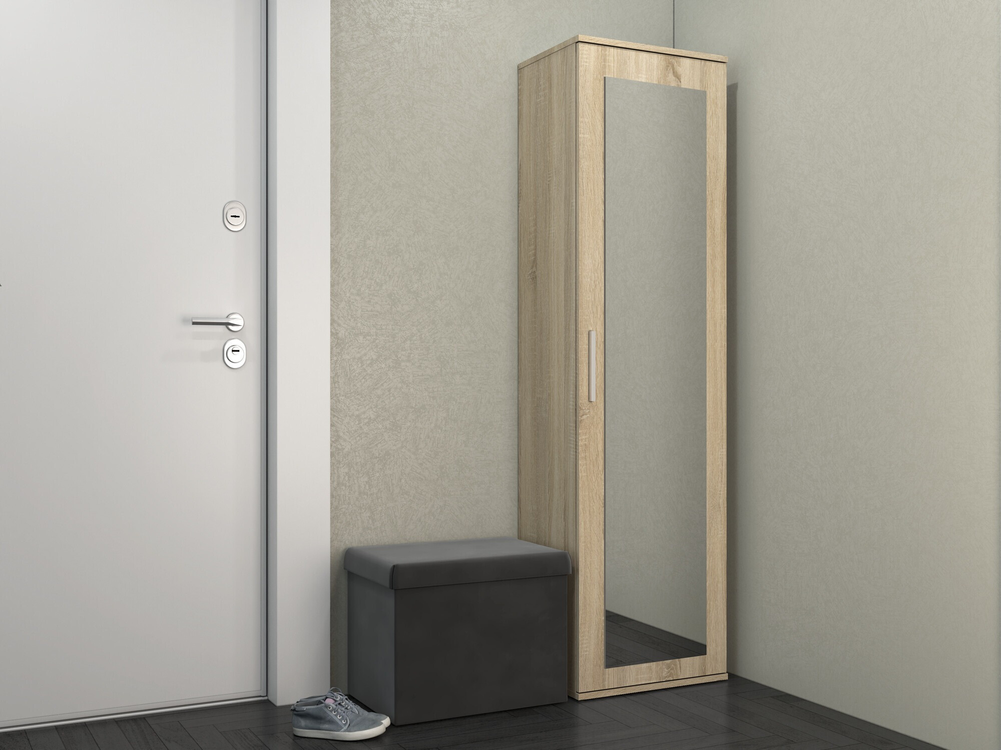 Riidekapp Mandeville 127 (Sonoma tamm)