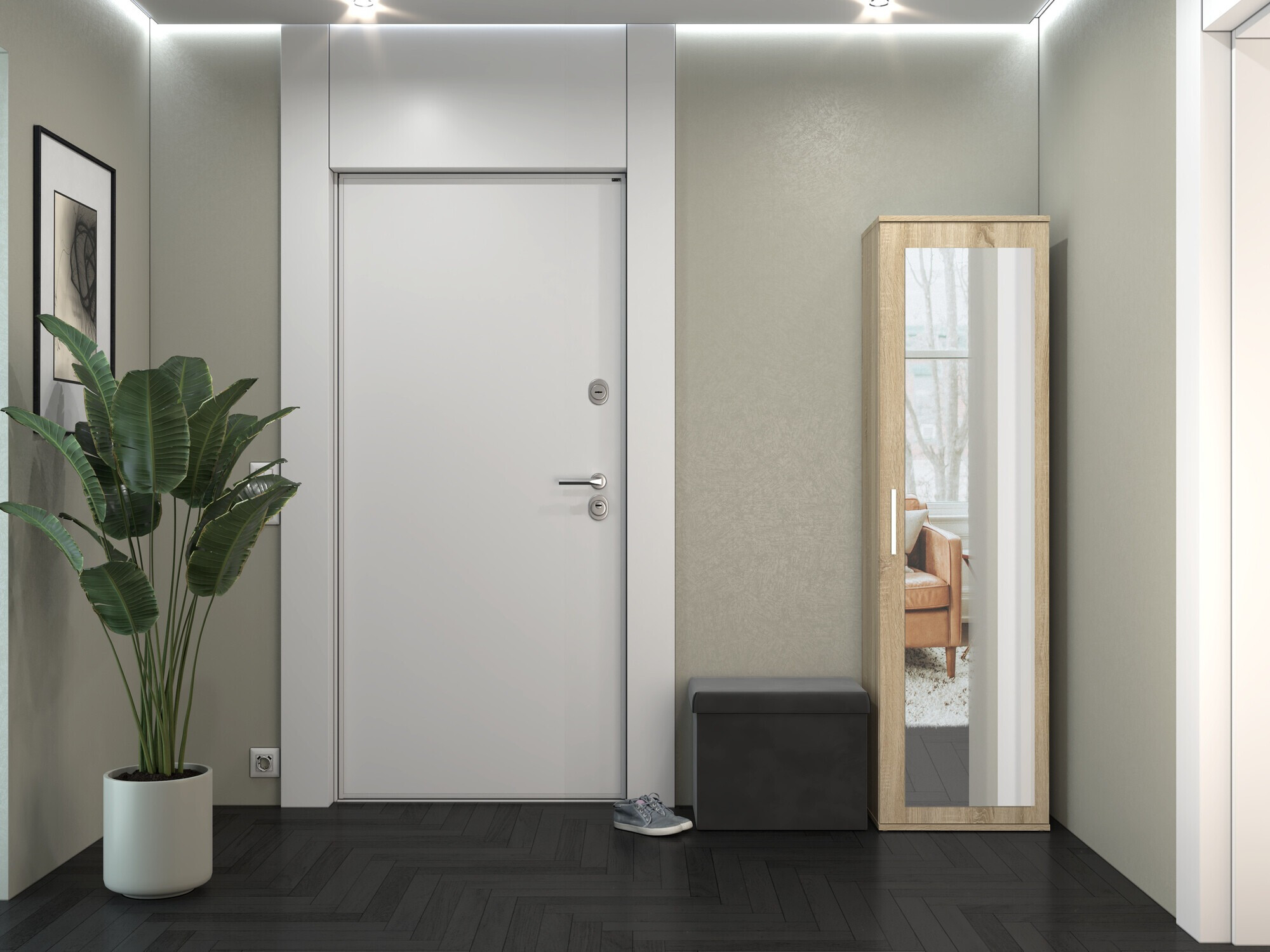 Riidekapp Mandeville 127 (Sonoma tamm)