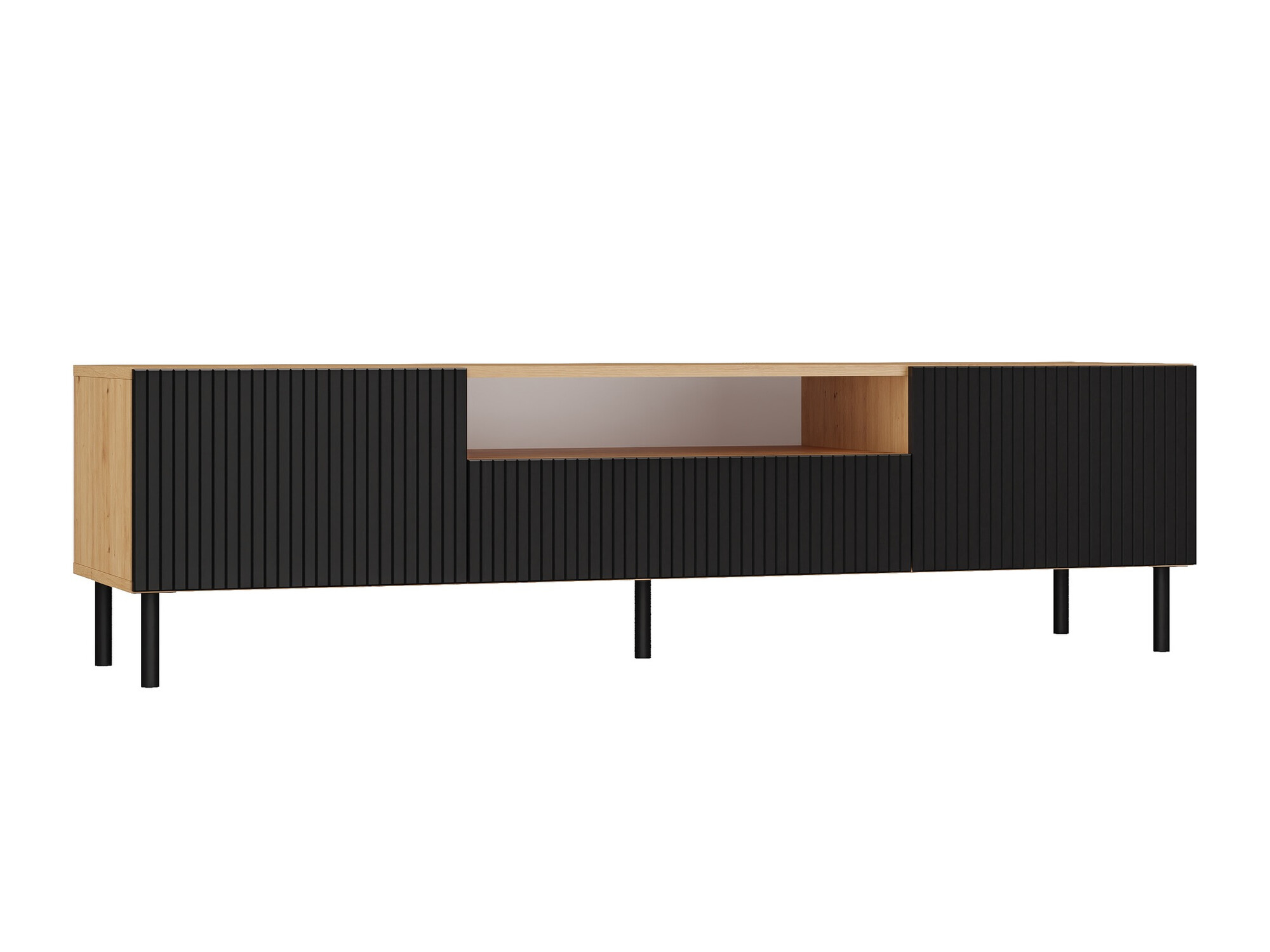 TV-alus Romseru 105 (Must + Artisan tamm)