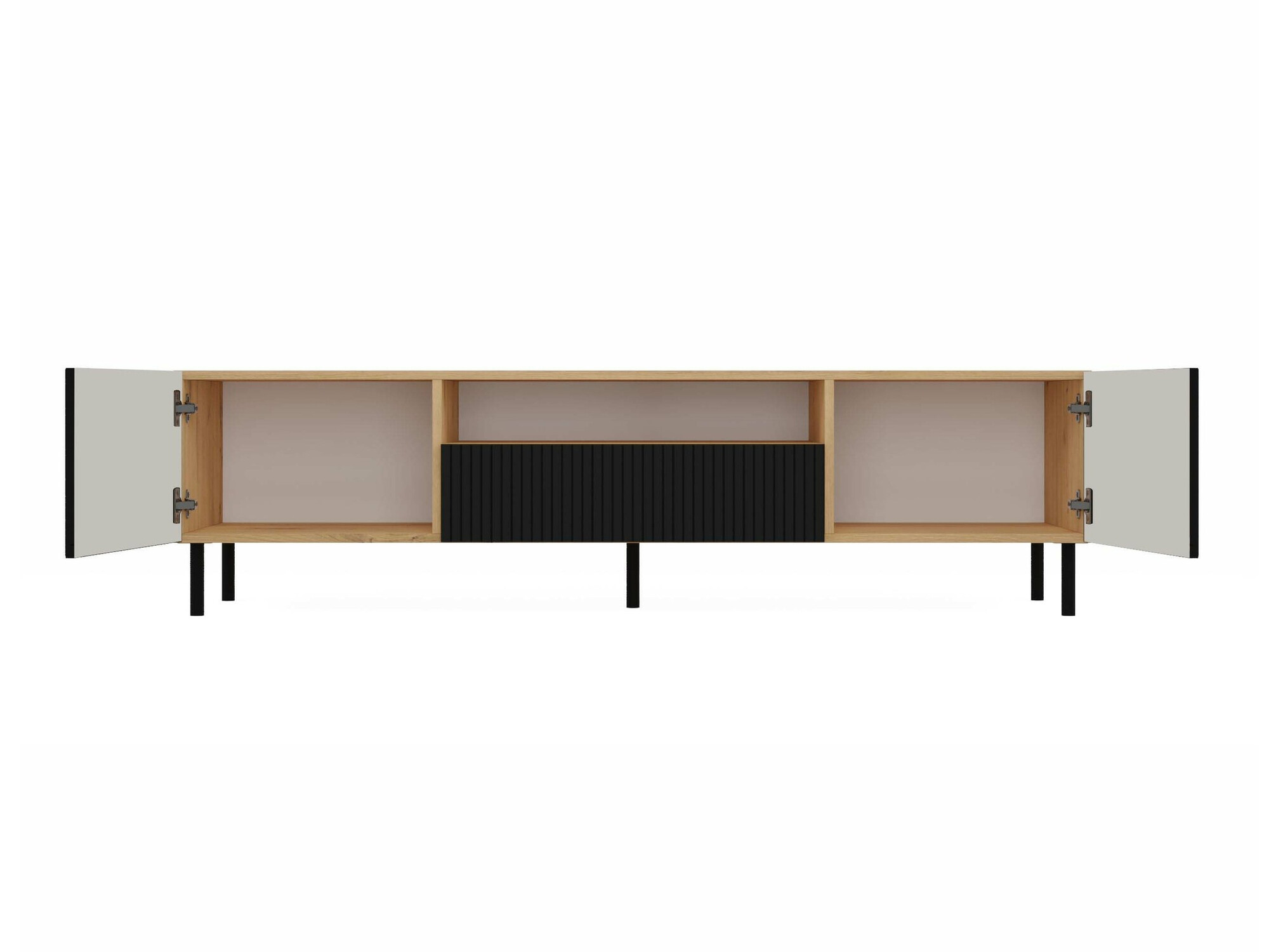 TV-alus Romseru 105 (Must + Artisan tamm)