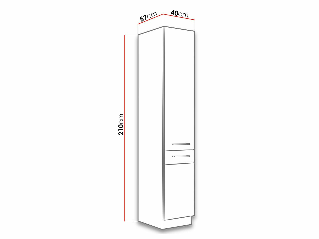 Ustega moodulkapp Wood Dark 119