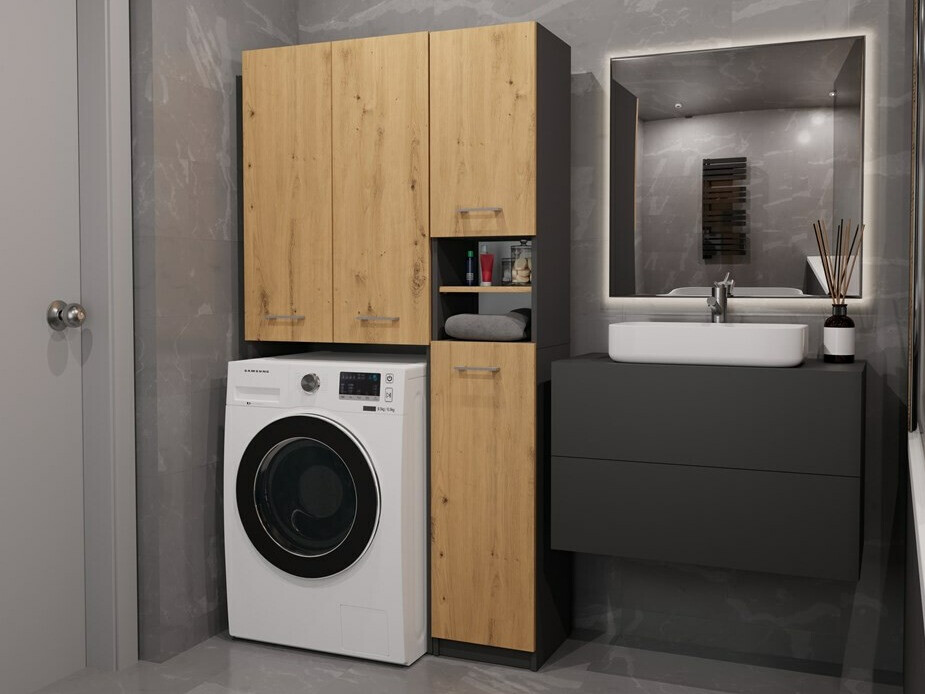 Vannitoariiul Mandeville 130 (Antratsiit + Artisan tamm)