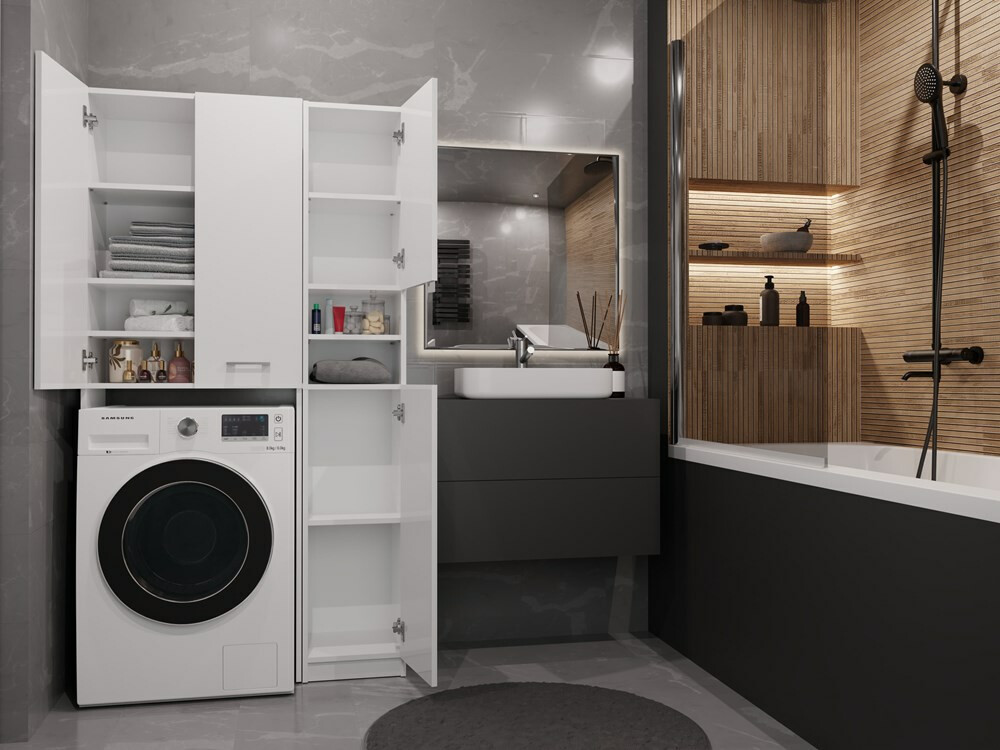 Vannitoariiul Mandeville 130 (Valge)