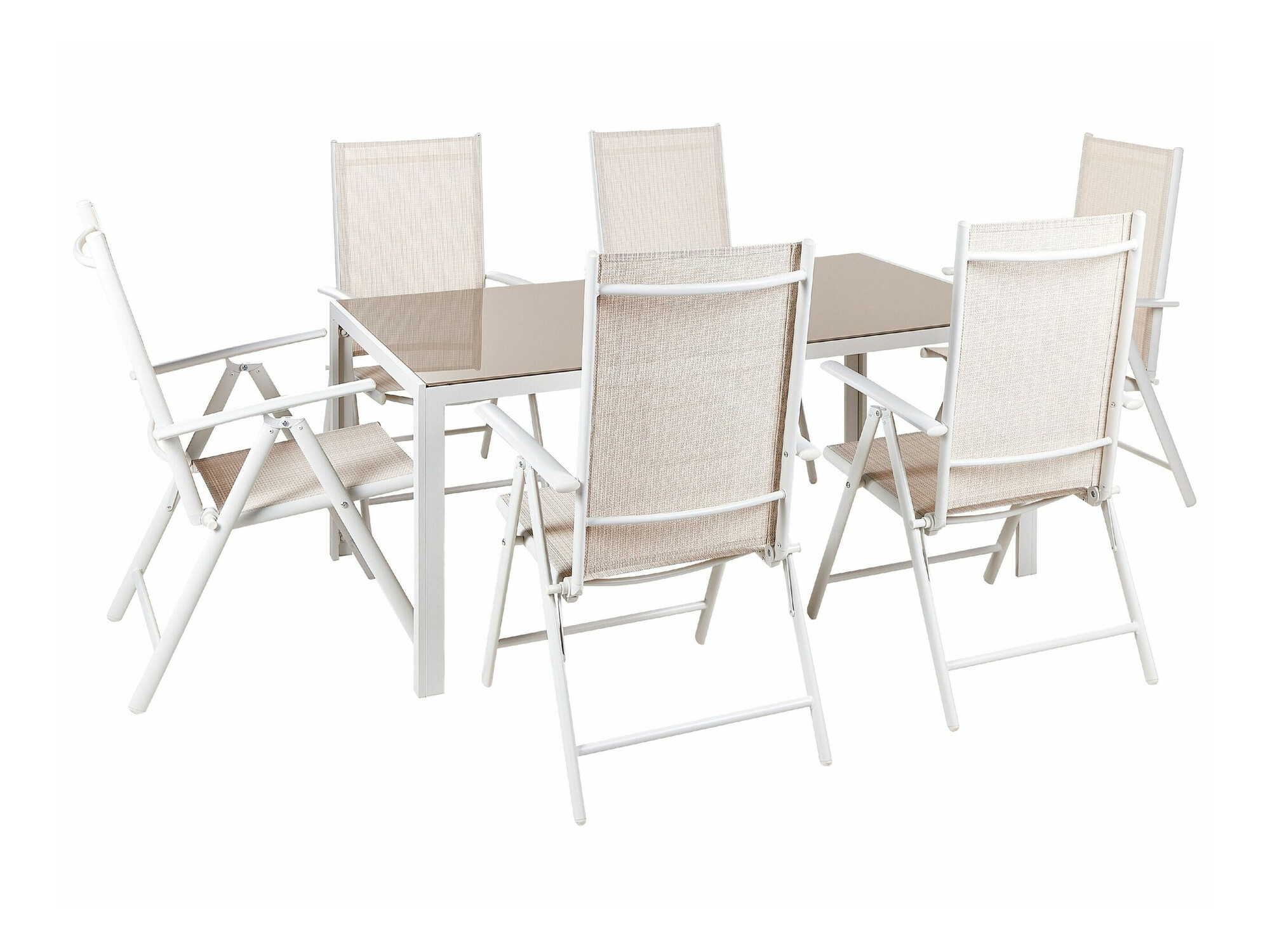 Laua ja toolide komplekt Berwyn 1970 (Beež)