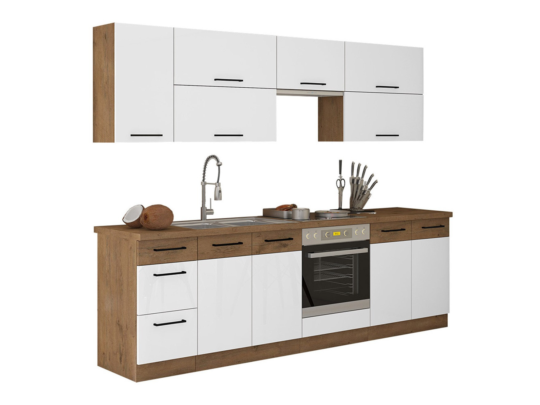 Moodul köögikomplekt Wood White 138