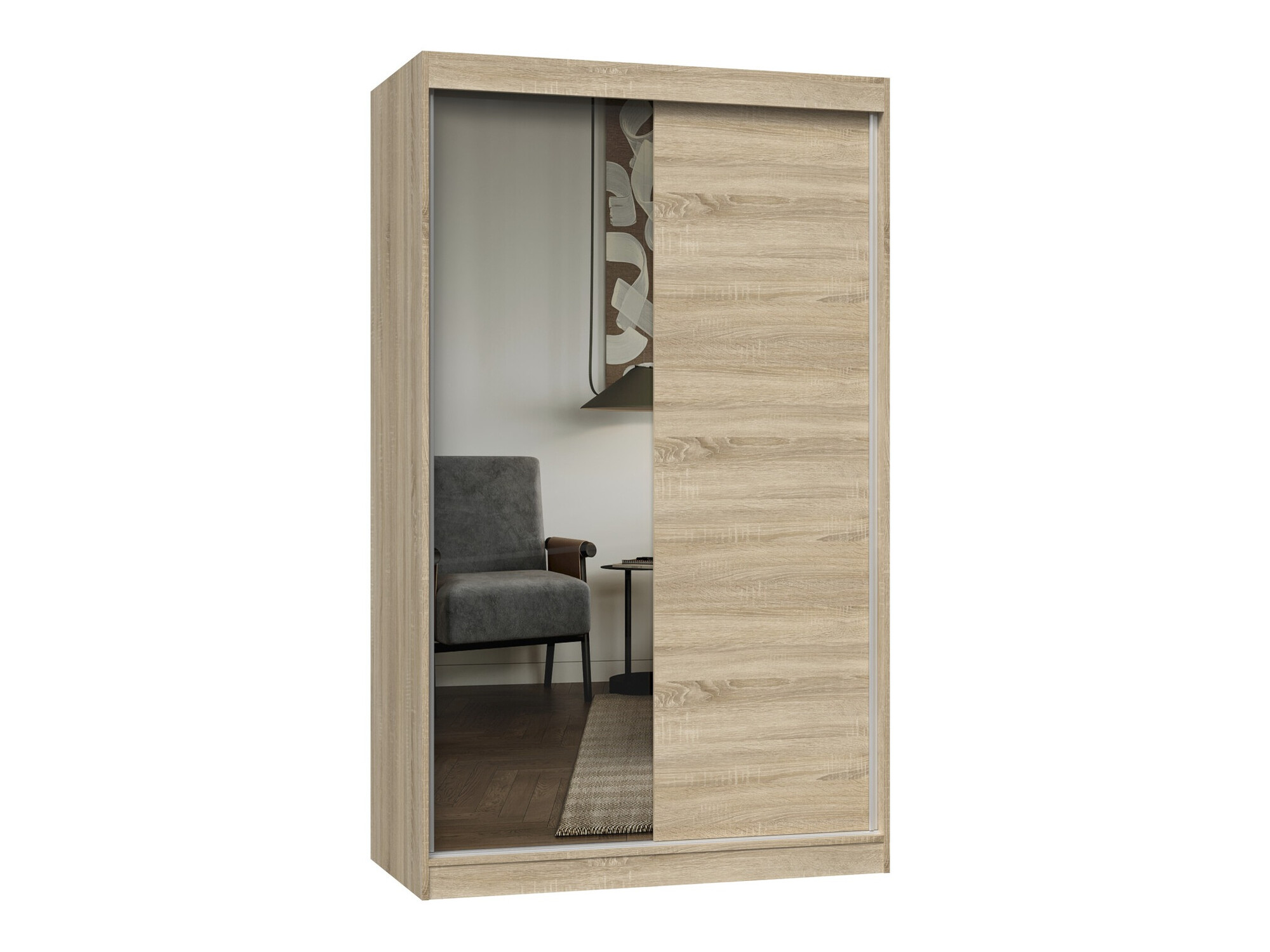 Riidekapp Mandeville 155 (Sonoma tamm)