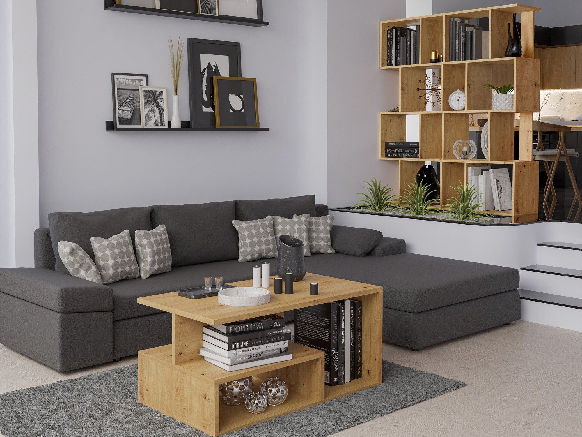 Riiul Mandeville 160 (Artisan tamm)