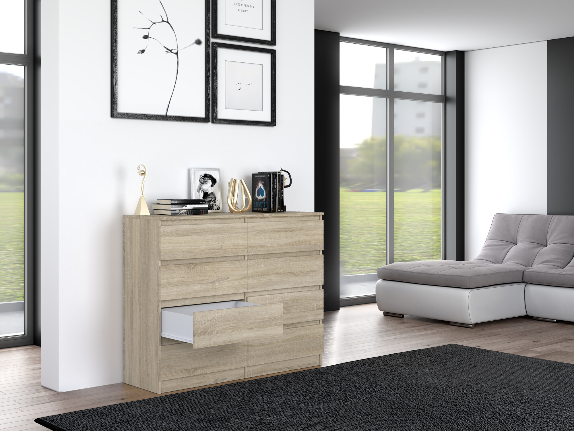 Kummut Elbvelu 101 (Sonoma tamm)