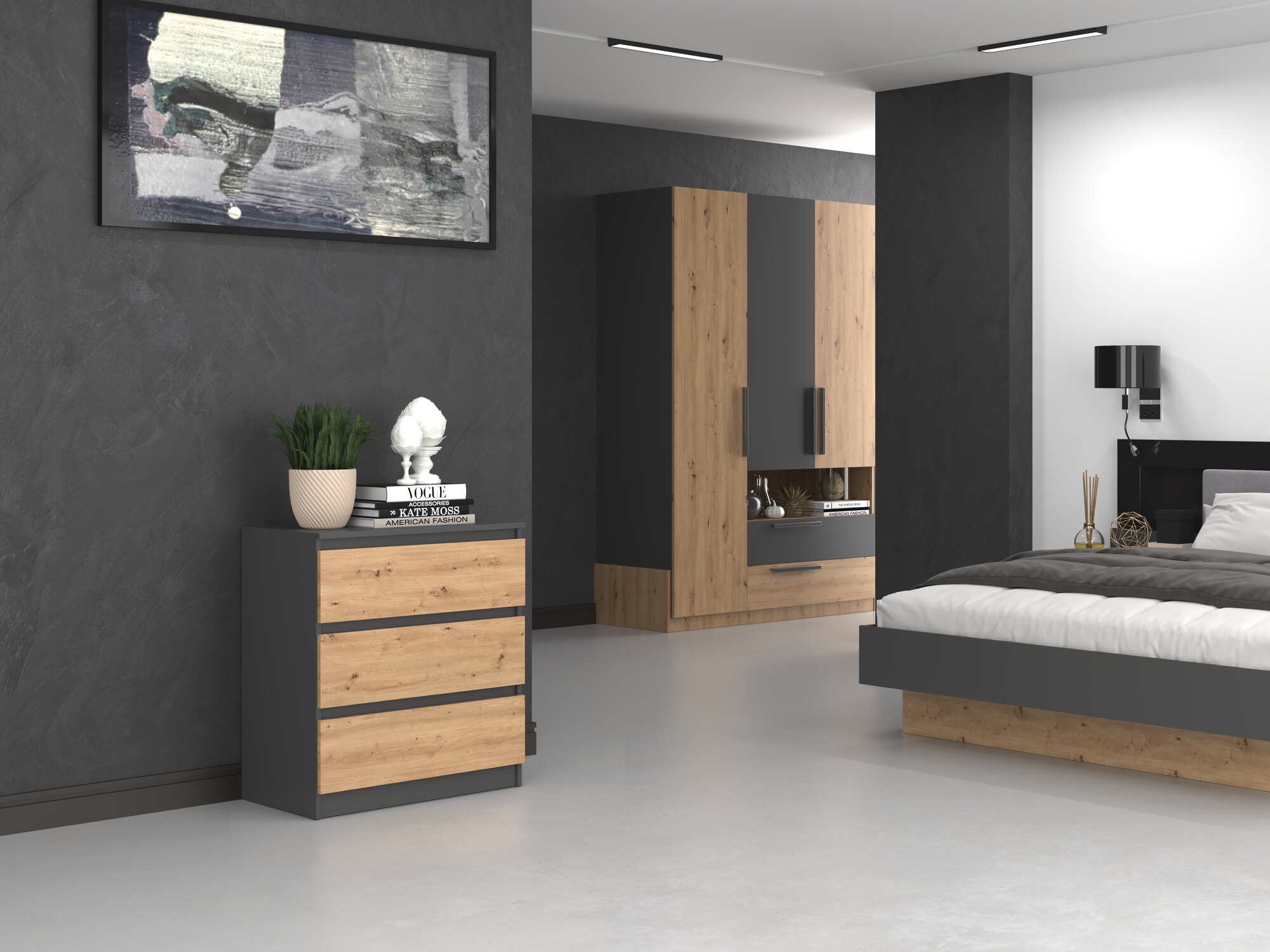 Kummut Elbvelu 106 (Antratsiit + Artisan tamm)