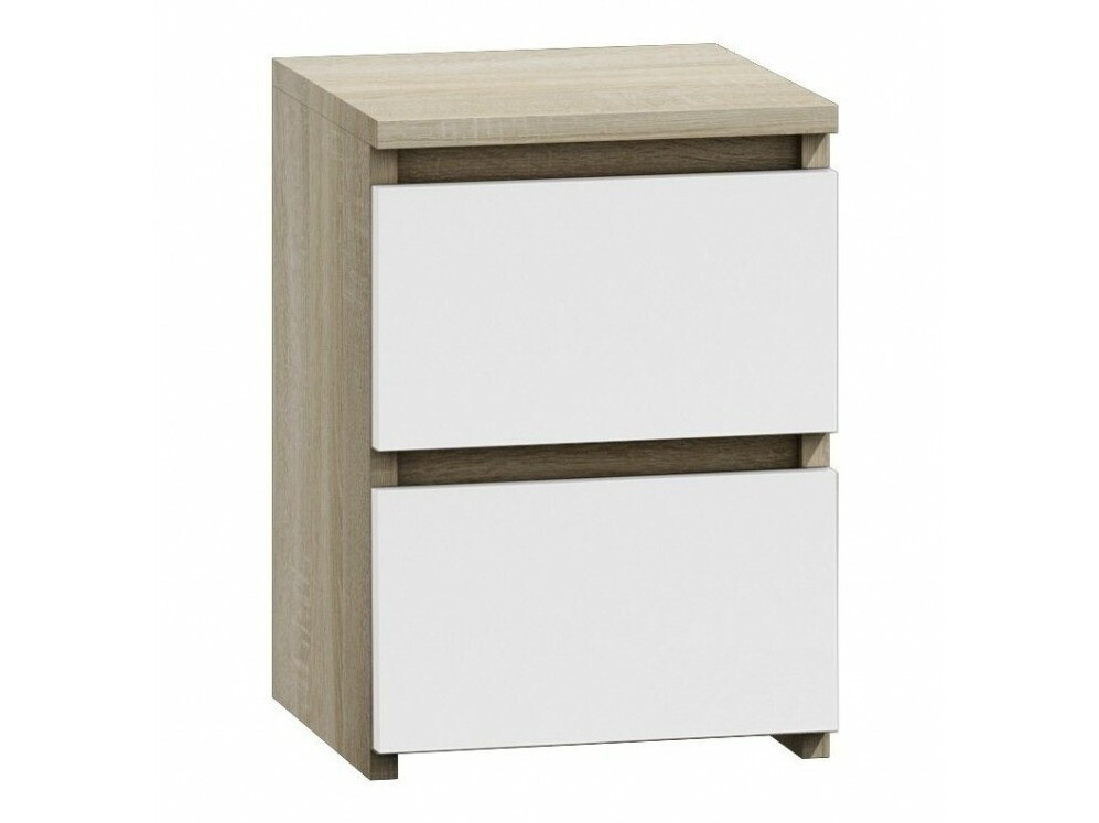 Öökapp Elbvelu 107 (Valge + Sonoma tamm)