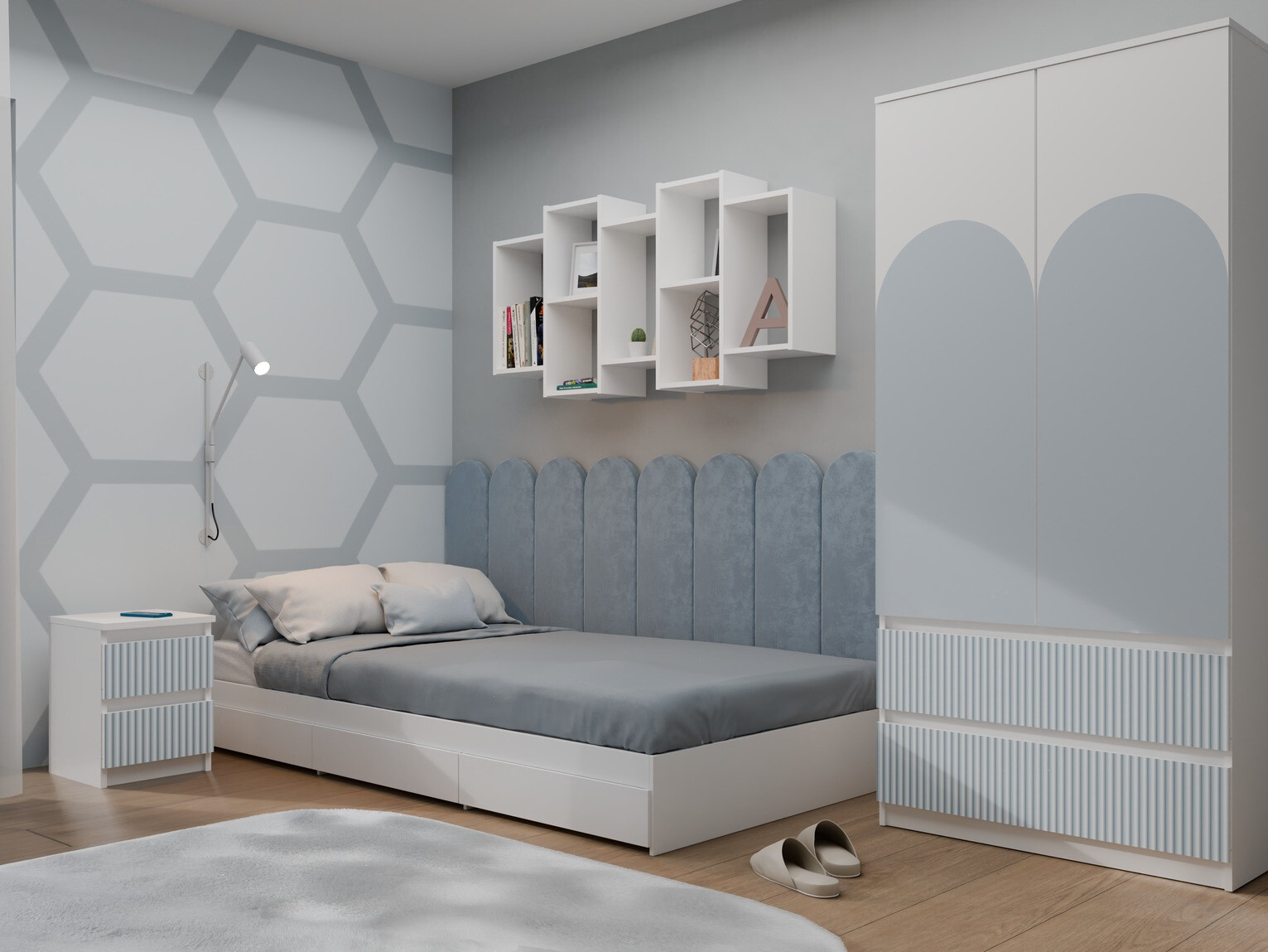 Öökapp Mortore 103 (Sinine)