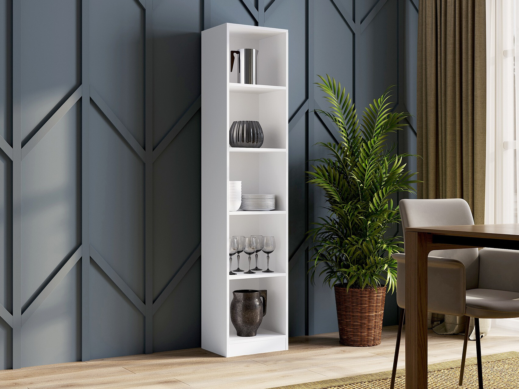 Riiul Mandeville 183 (Valge)