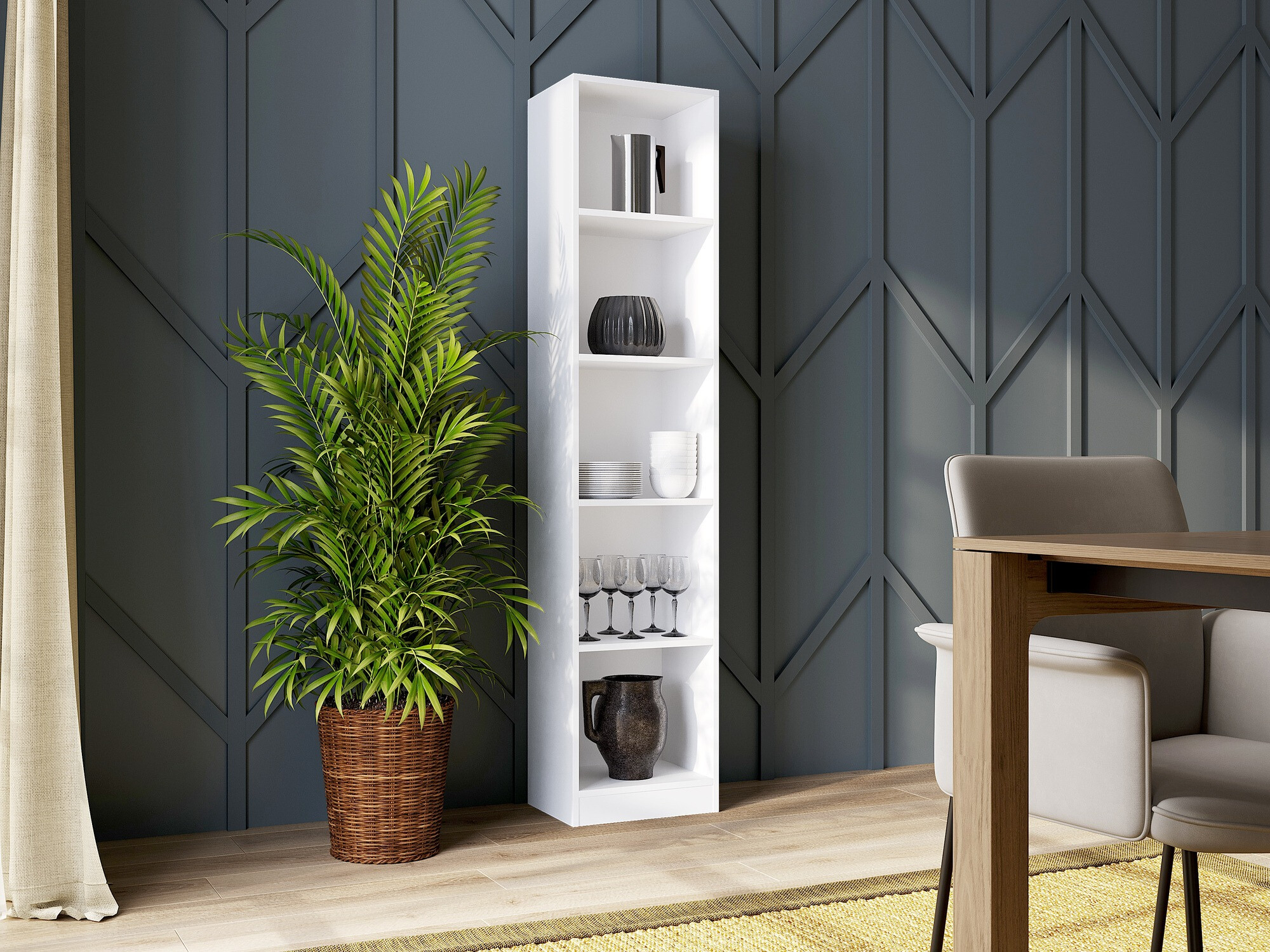 Riiul Mandeville 183 (Valge)