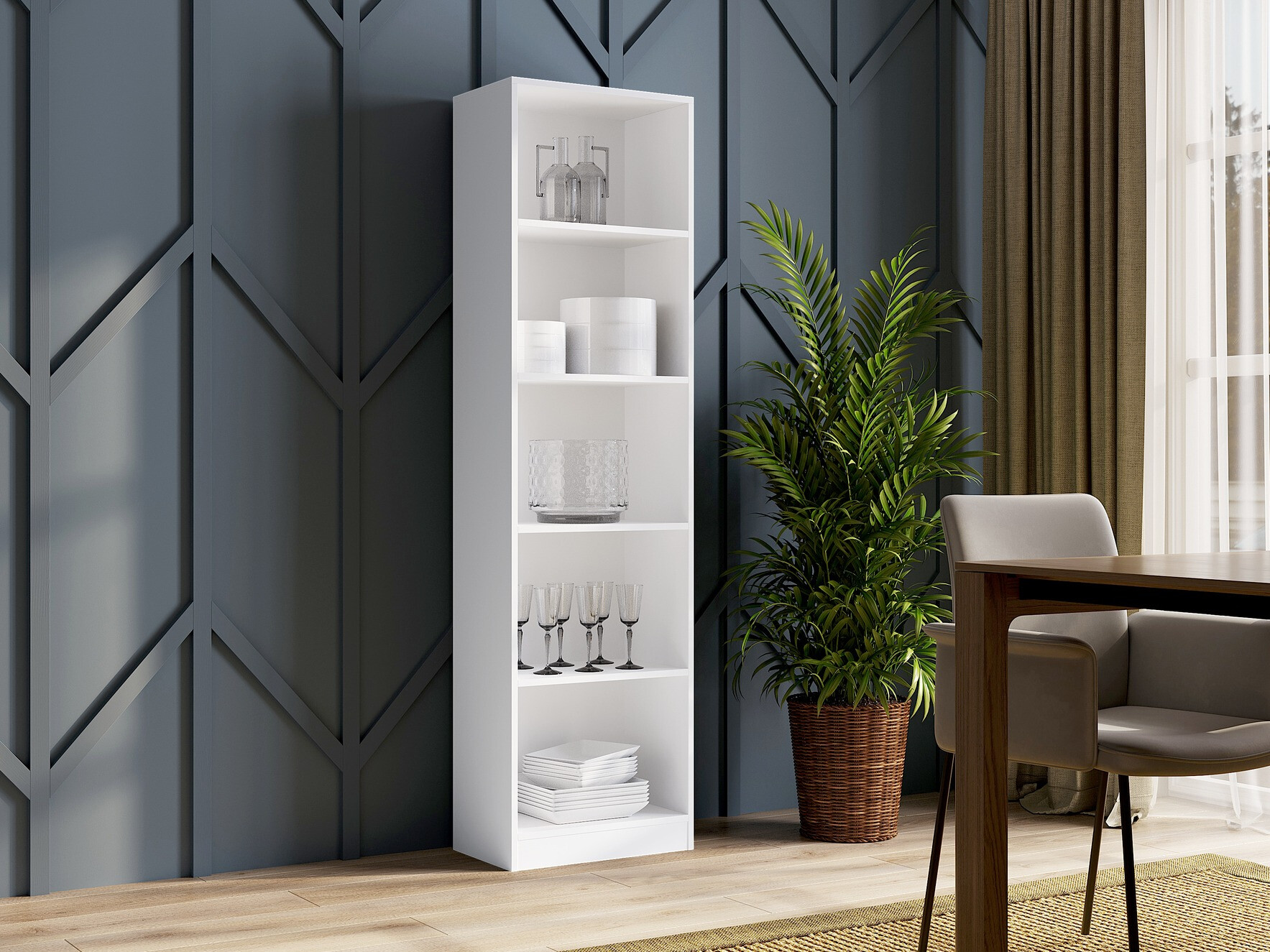 Riiul Mandeville 188 (Valge)