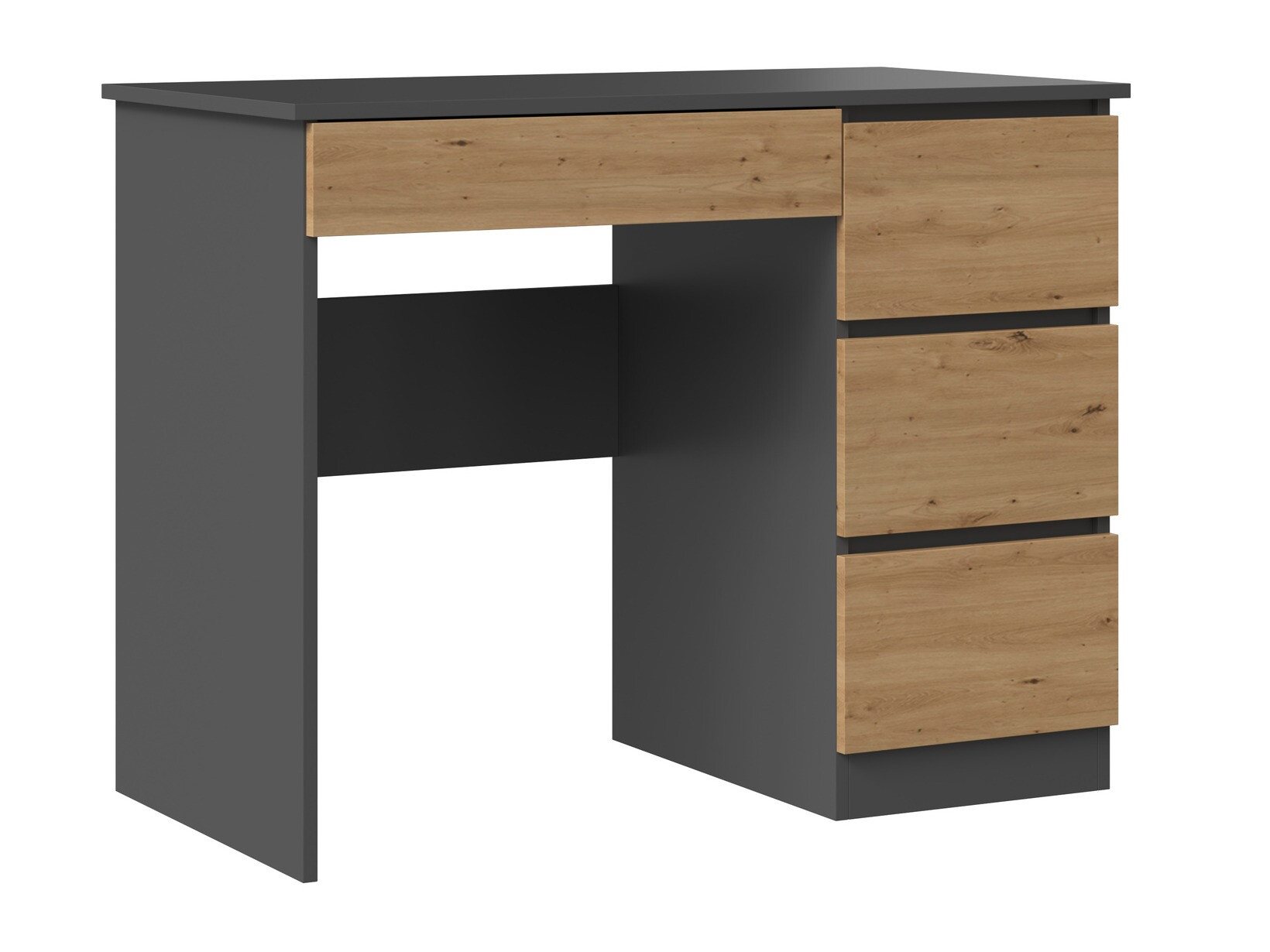 Kirjutuslaud Elbvelu 108 (Antratsiit + Artisan tamm)