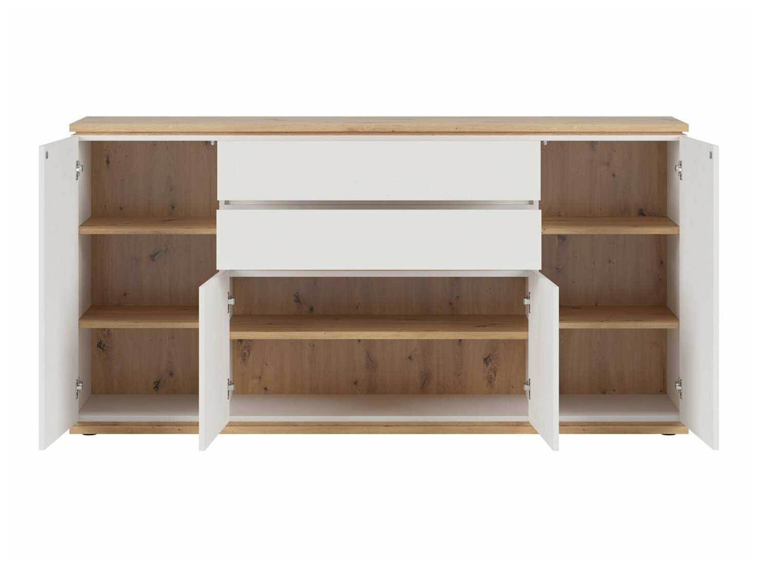 Kummut Cirfelo 101 (Valge + Artisan tamm)