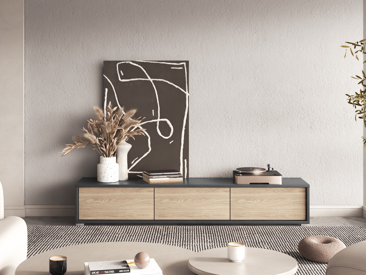 TV-alus Austin 324 (Antratsiit + Tamm)