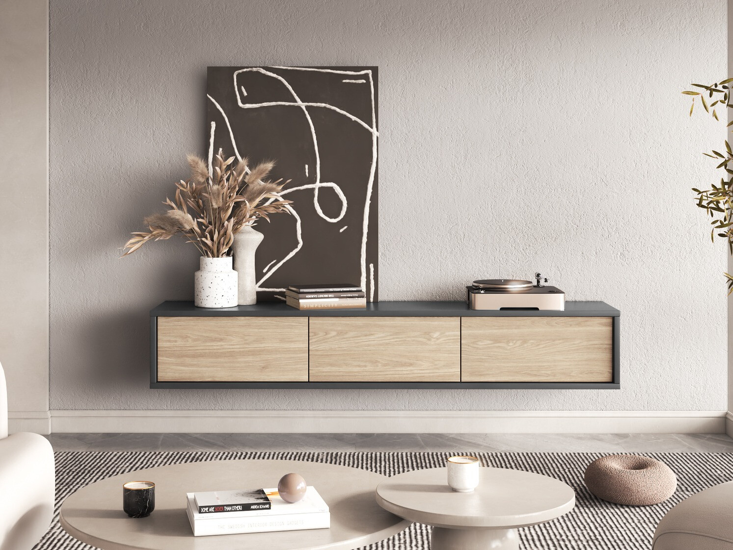 TV-alus Austin 324 (Antratsiit + Tamm)