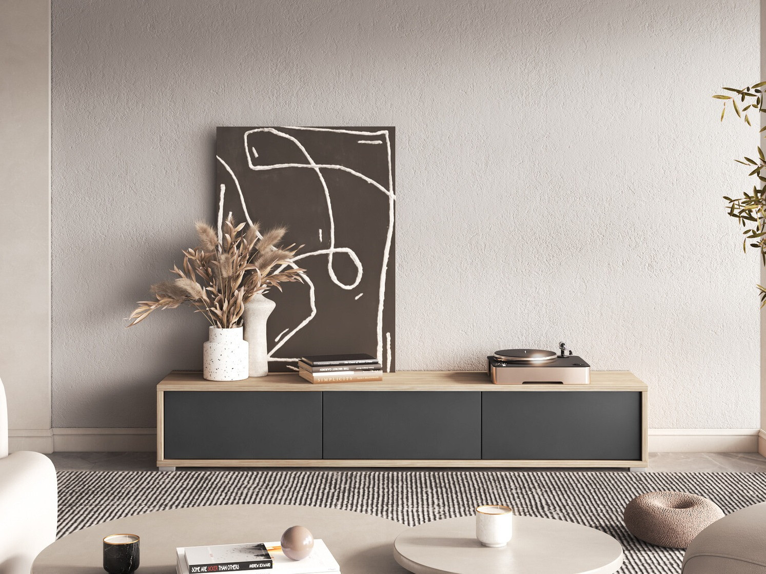 TV-alus Austin 324 (Tamm + Antratsiit)