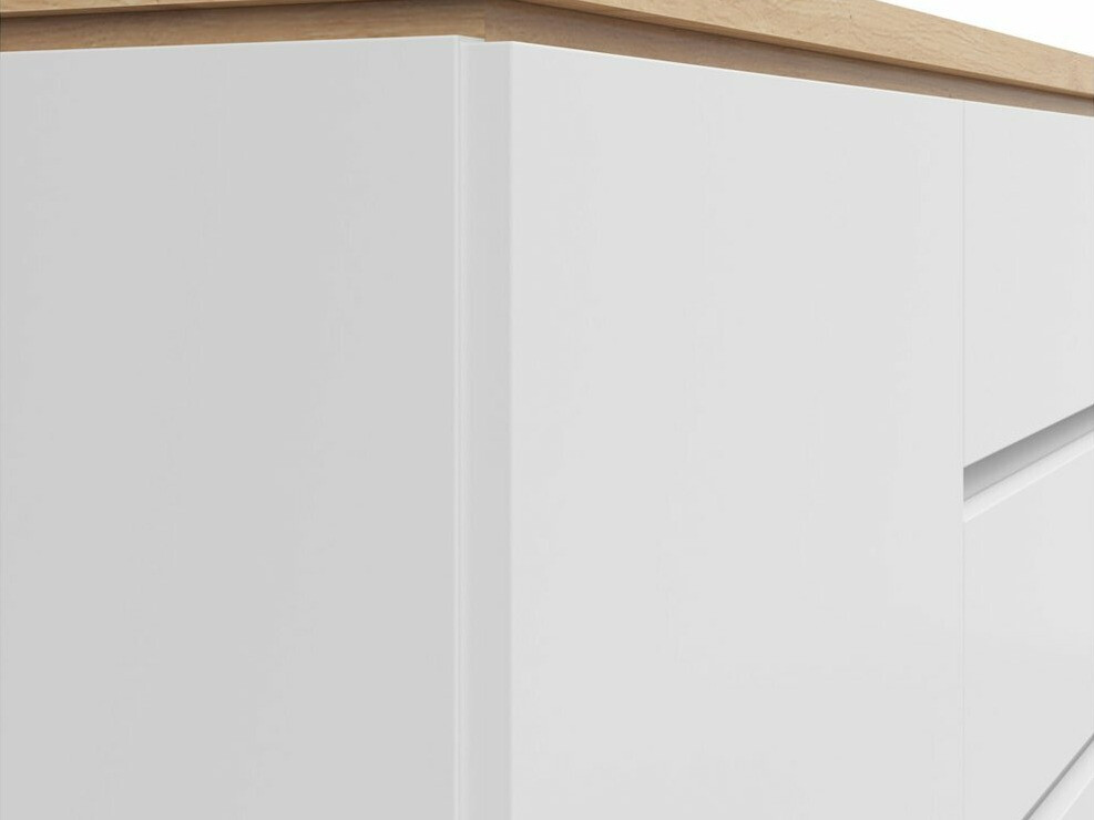 Kummut Cirfelo 102 (Valge + Artisan tamm)