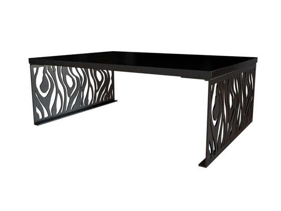 Diivanilaud Germantown 108 (Läikiv must + Matt must)