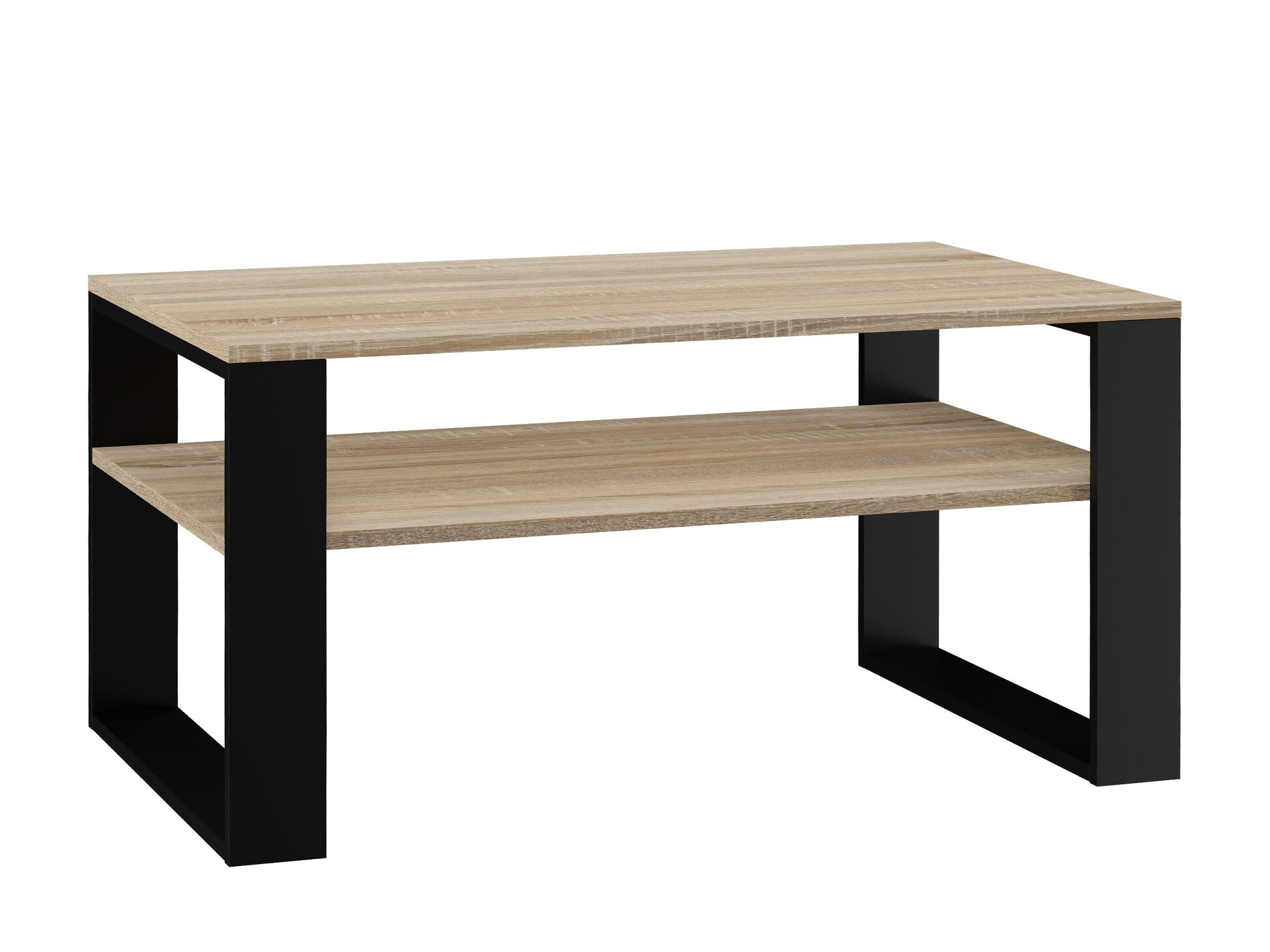 Diivanilaud Mandeville 208 (Sonoma tamm + Must)