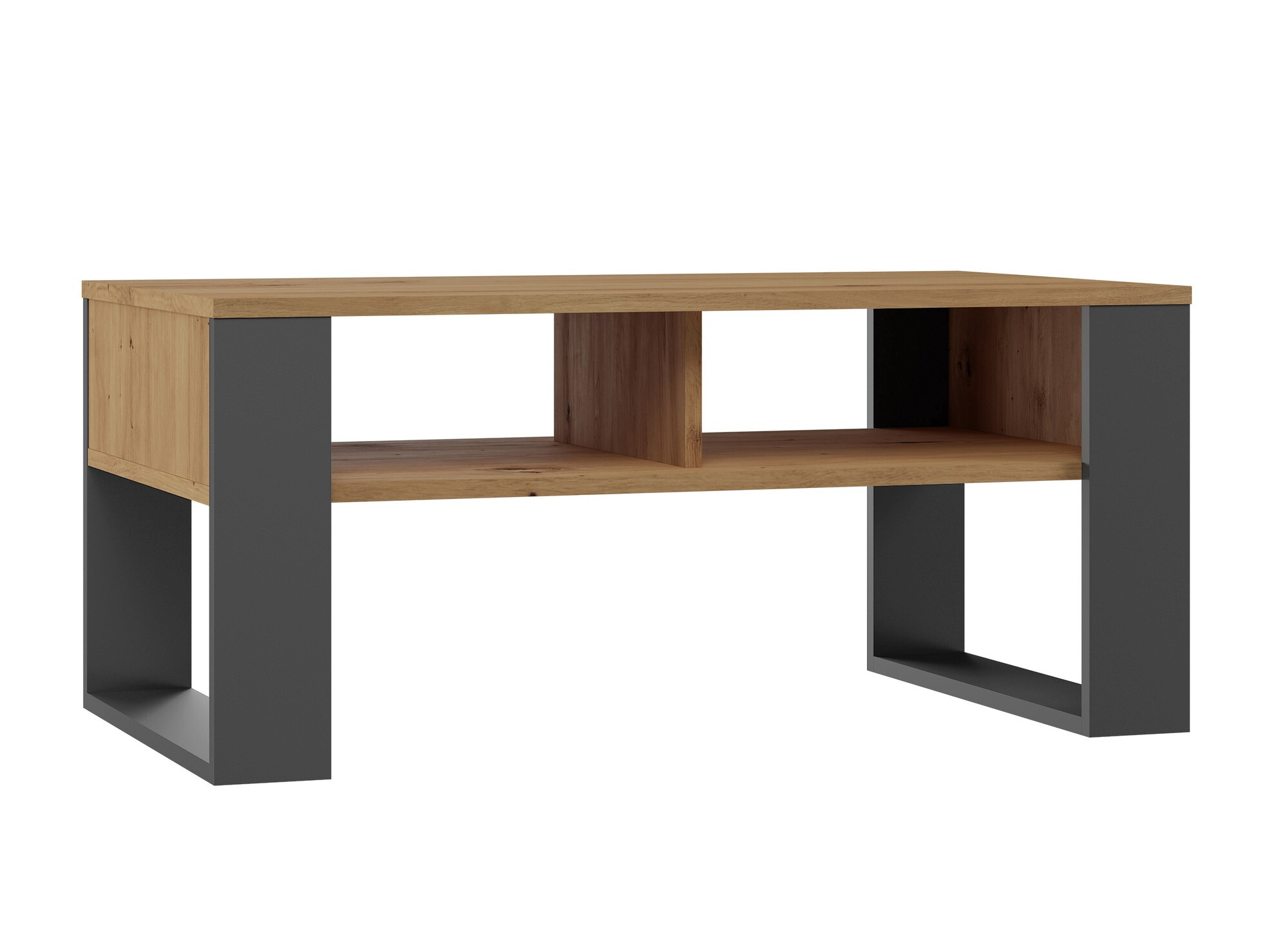 Diivanilaud Mandeville 209 (Artisan tamm + Antratsiit)