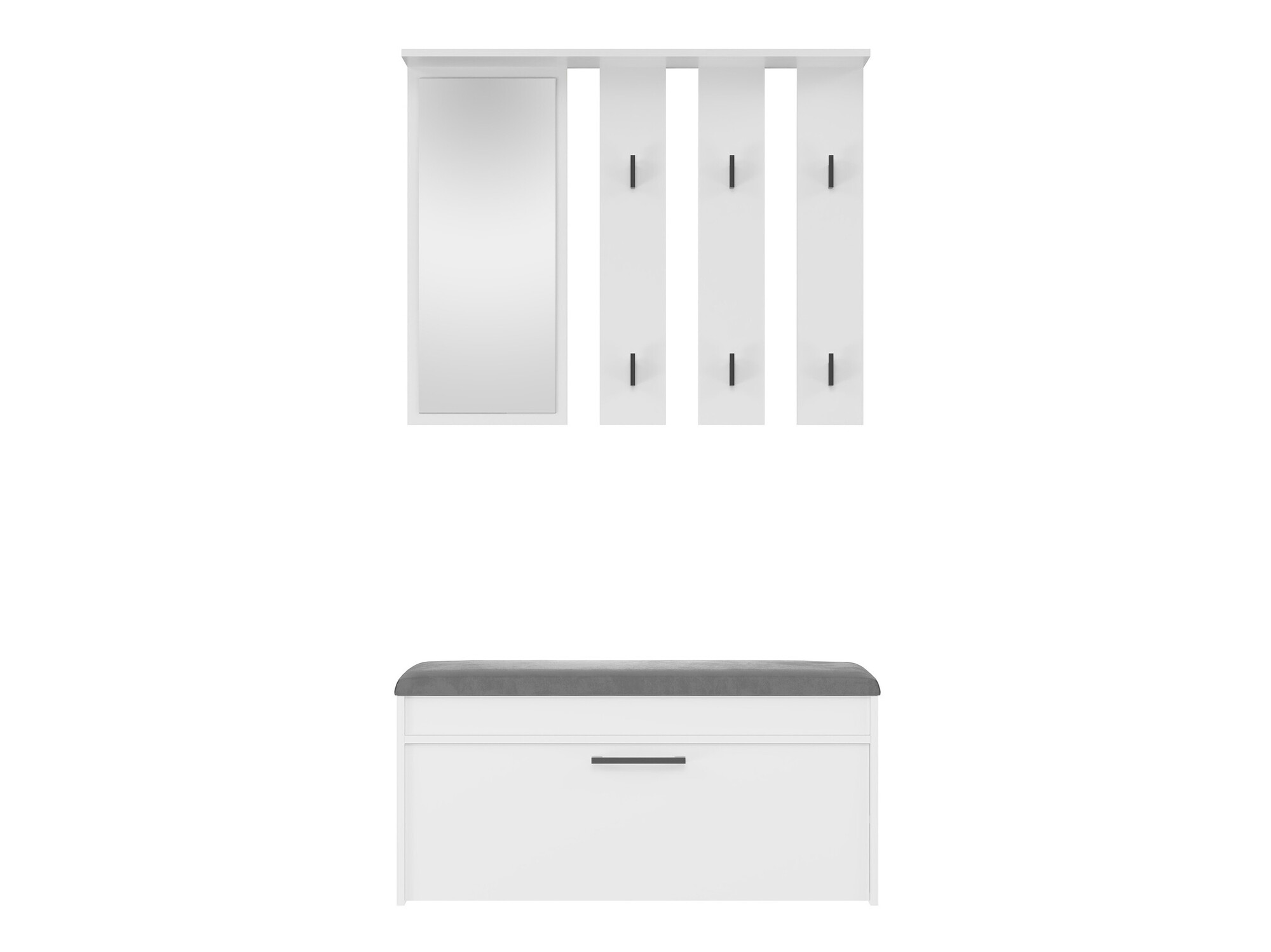 Esikukomplekt Mandeville 218 (Valge)