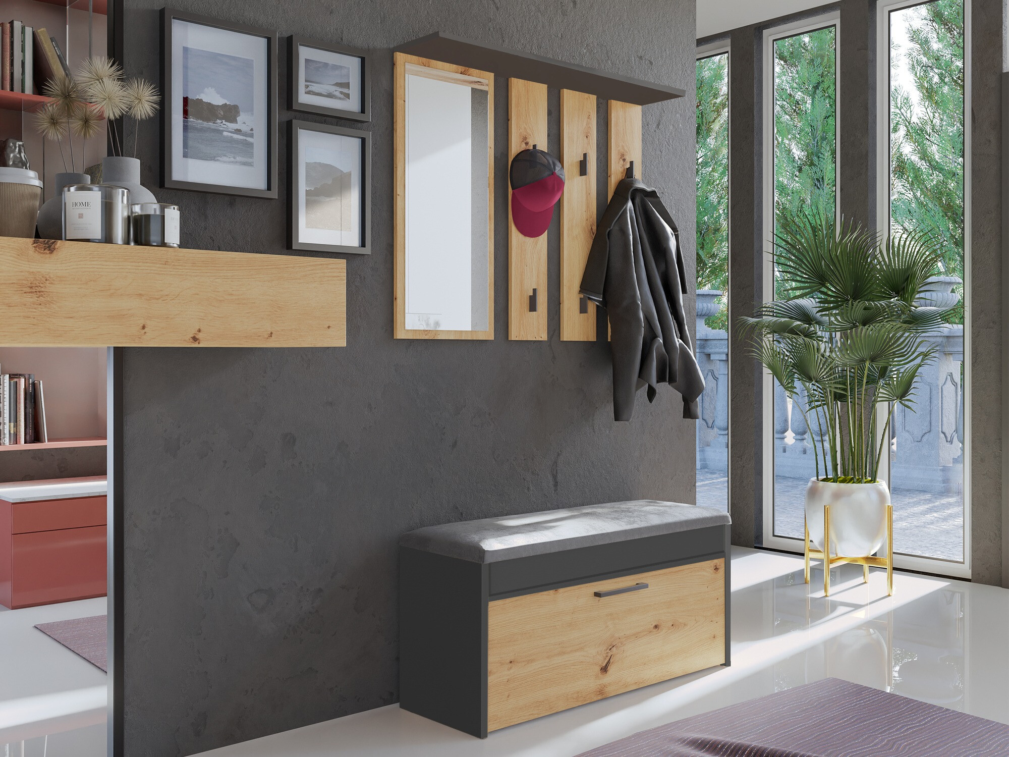 Kingariiul Mandeville 216 (Antratsiit + Artisan tamm)