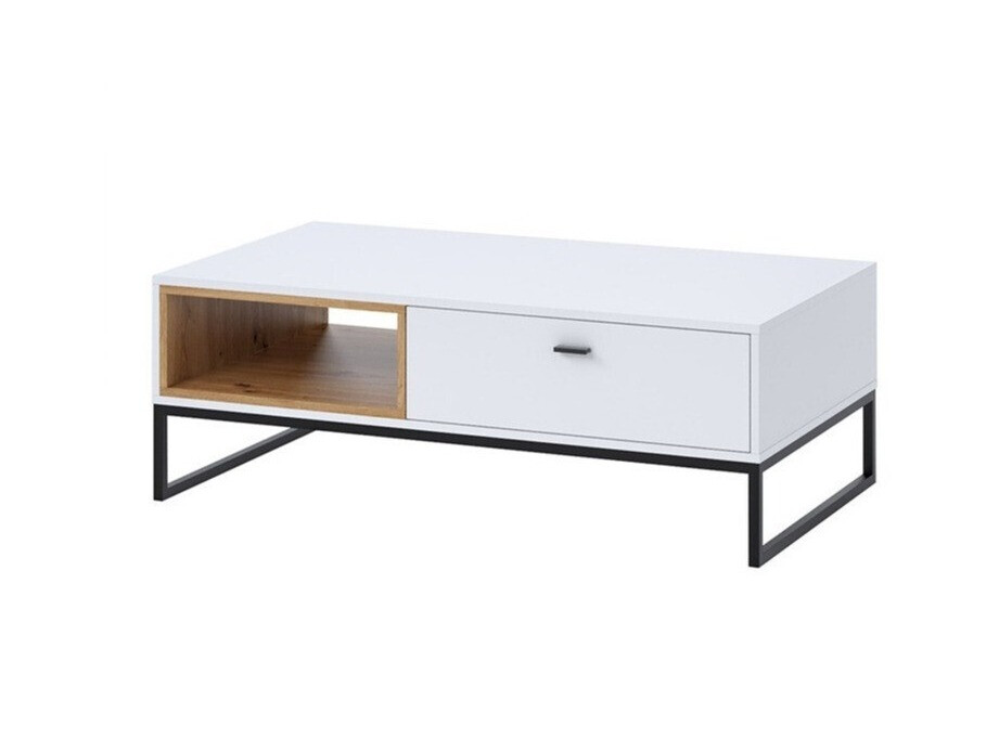 Diivanilaud Baltesi 103 (Valge + Artisan tamm)