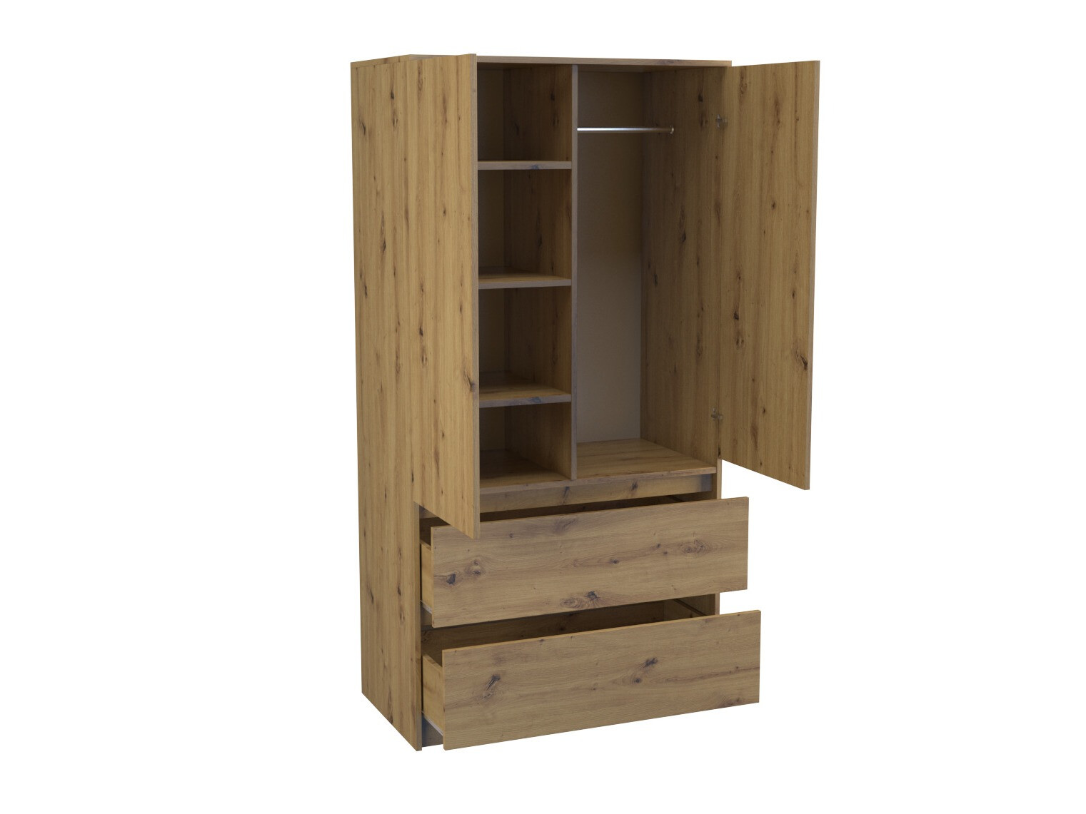 Riidekapp Elbvelu 116 (Artisan tamm)