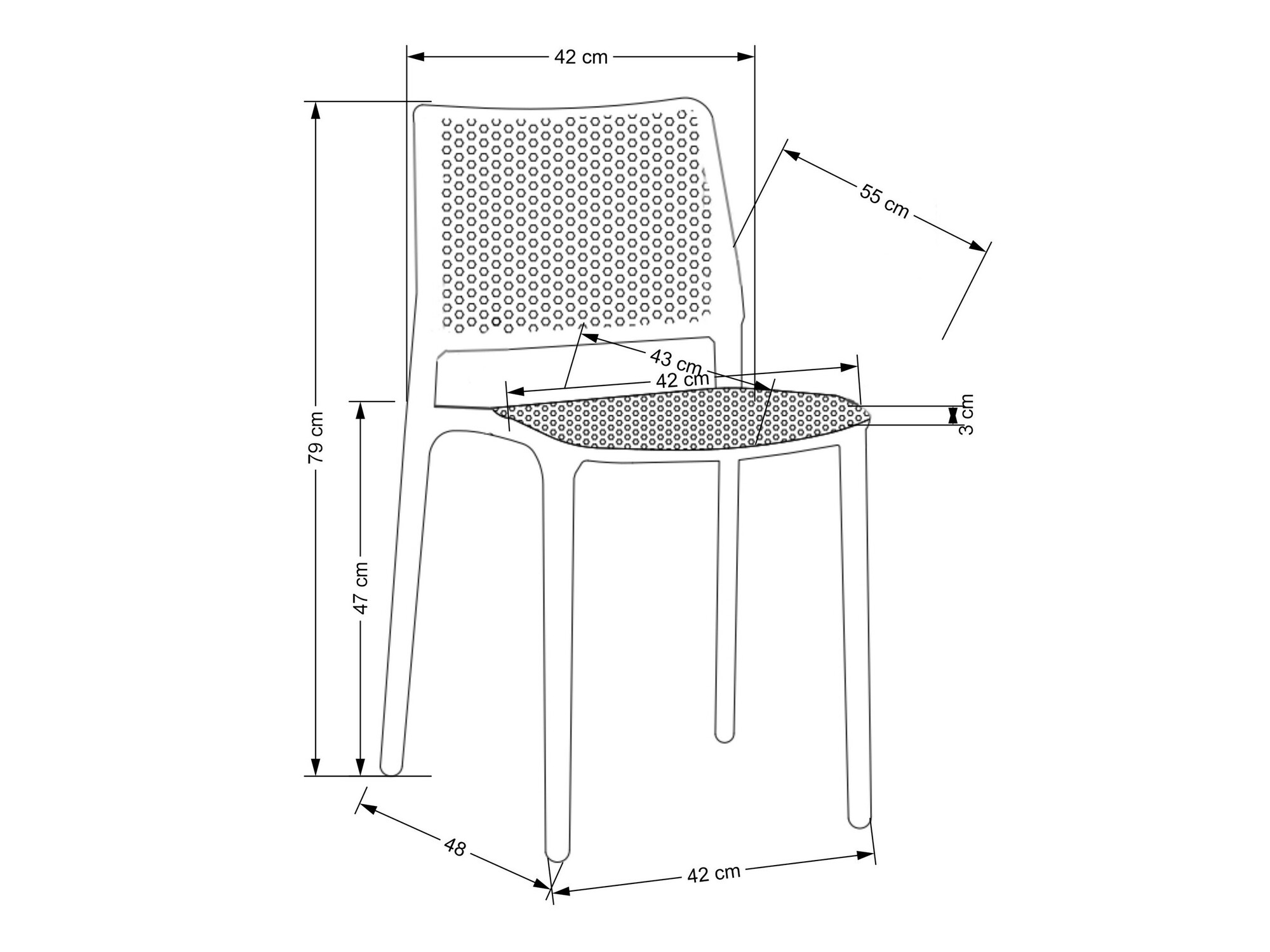 Tool Houston 1648 (Oranž)