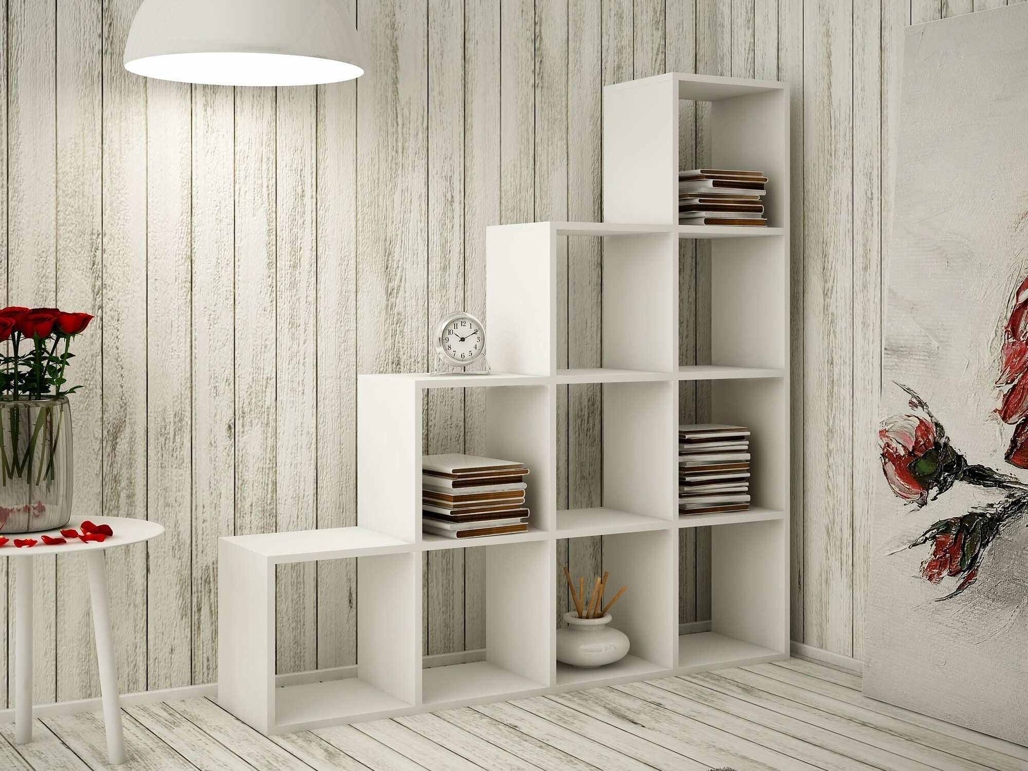 Riiul Mandeville 233 (Valge)