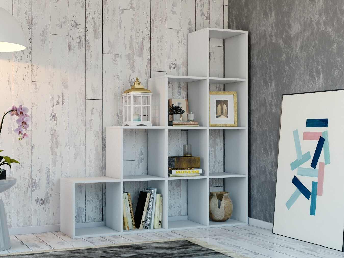 Riiul Mandeville 233 (Valge)