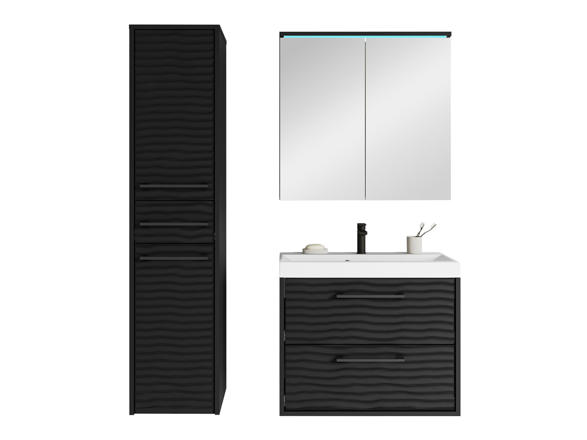 Vannitoakomplekt Sarasota 173 (Grafiit)