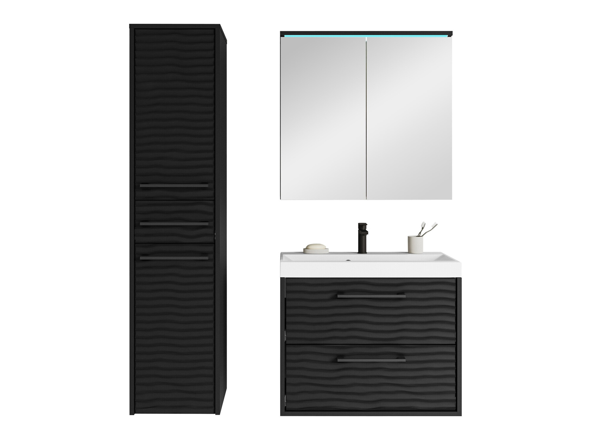 Vannitoakomplekt Sarasota 173 (Grafiit)