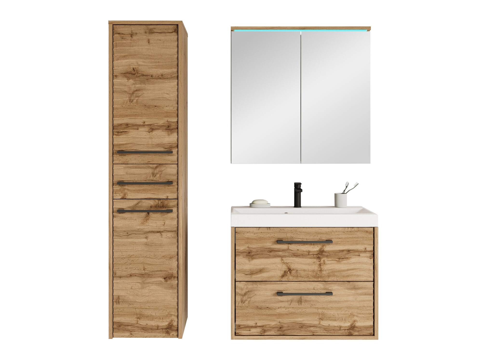 Vannitoakomplekt Sarasota 173 (Wotani tamm)