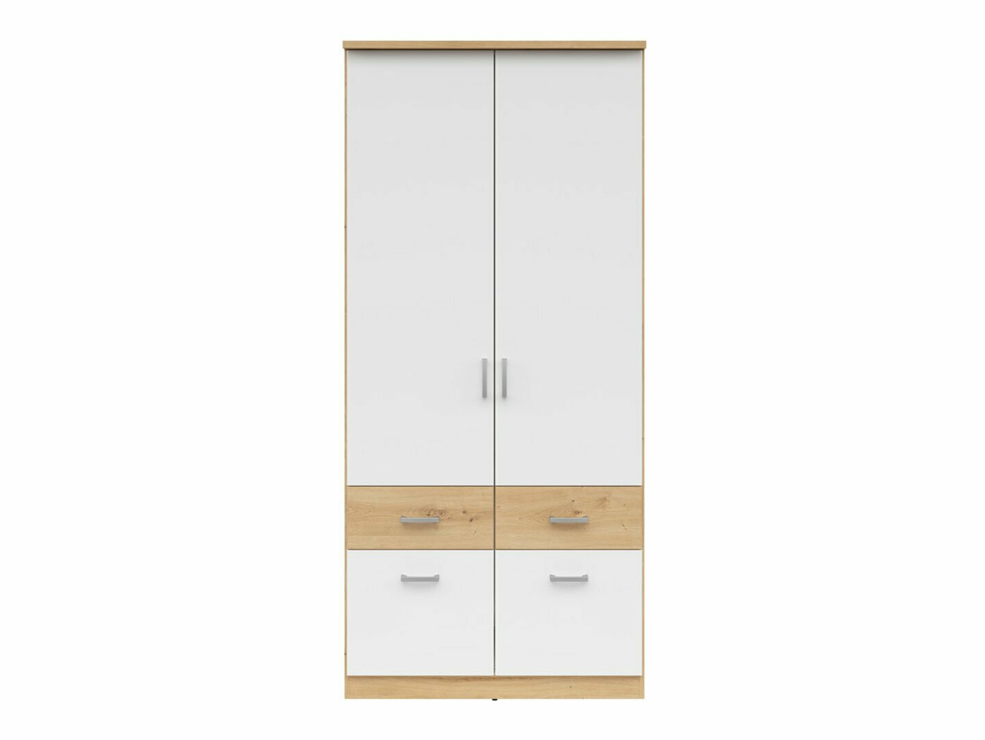 Riidekapp Boston 533 (Artisan tamm + Valge)