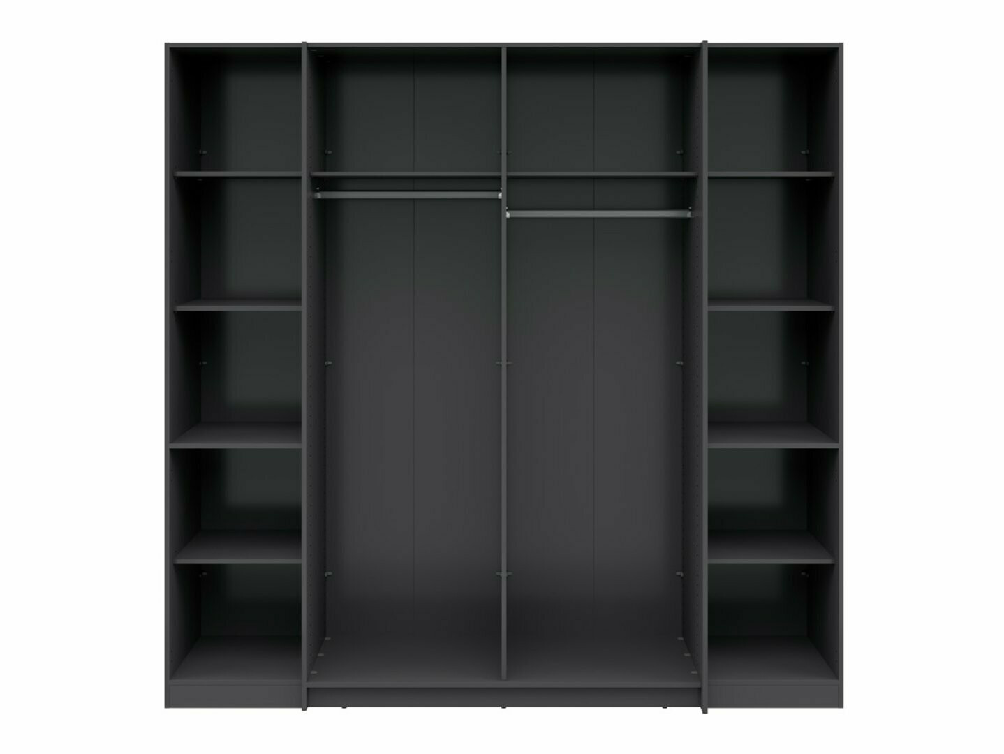 Riidekapp Boston 541 (Artisan tamm + Grafiit)