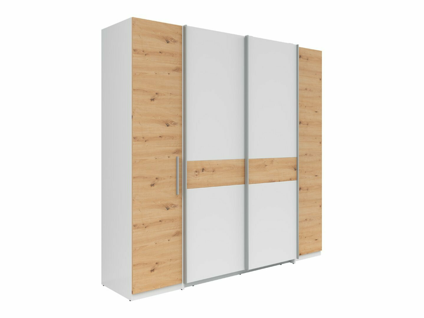 Riidekapp Boston 541 (Artisan tamm + Valge)