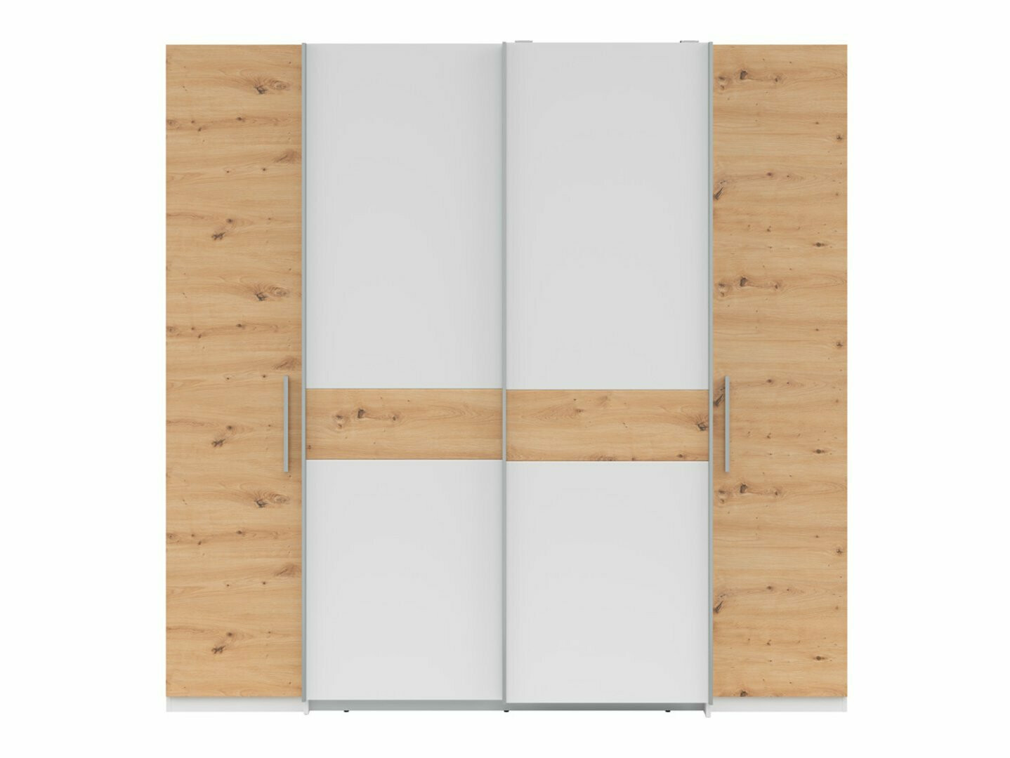 Riidekapp Boston 541 (Artisan tamm + Valge)